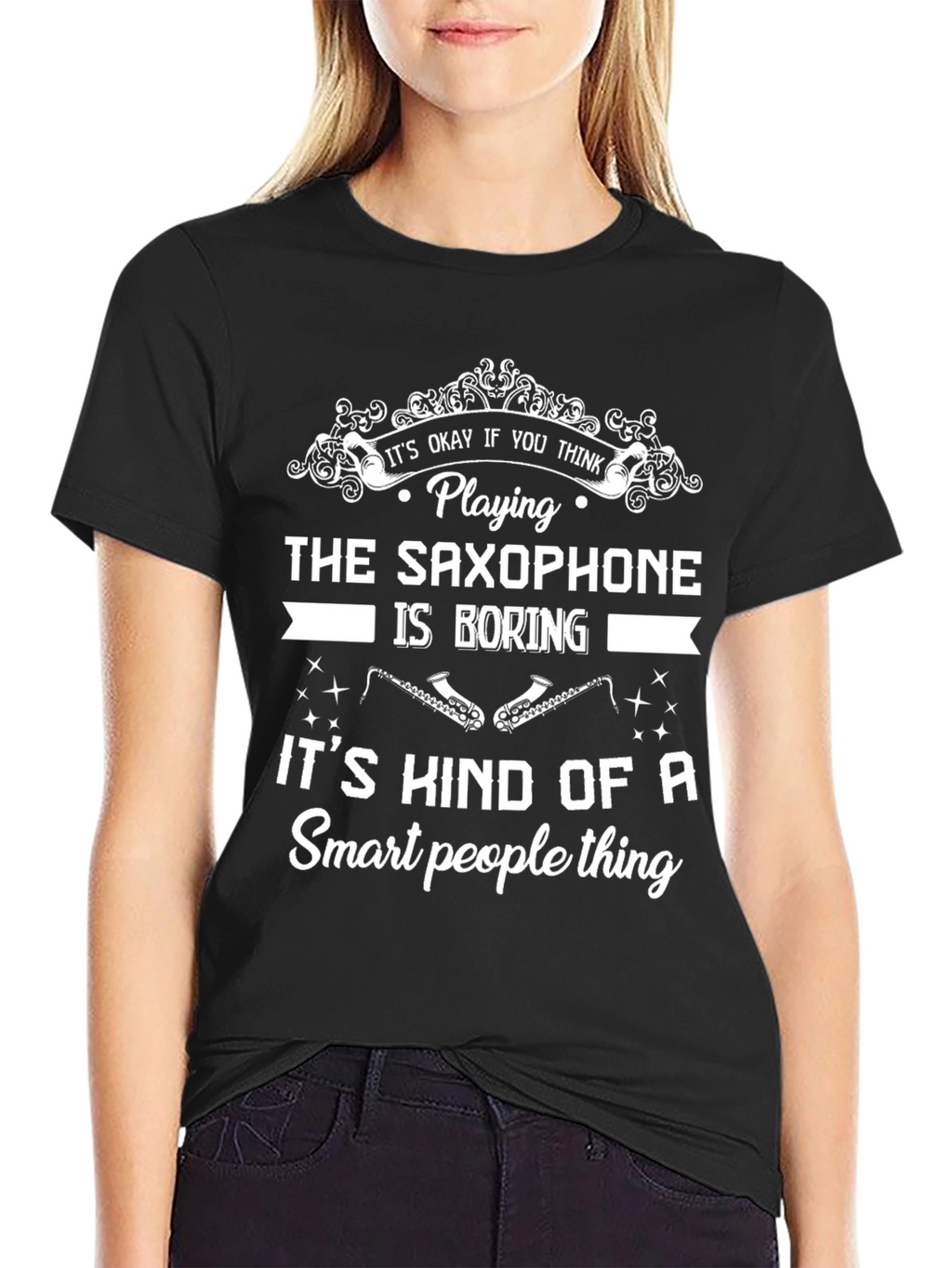 Saxophone Smart People T-Shirt