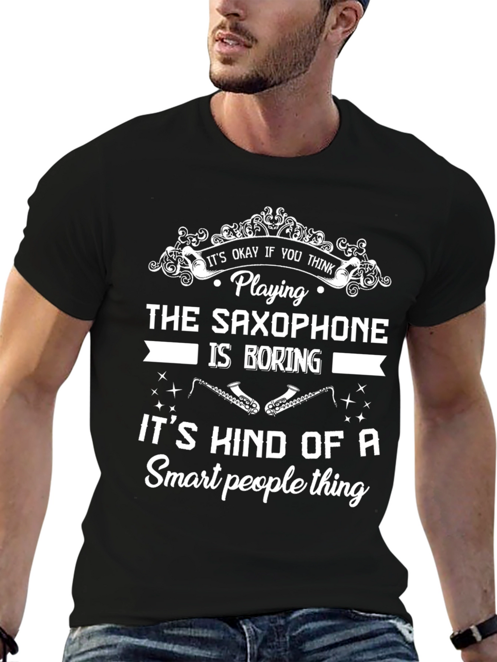 Saxophone Smart People T-Shirt