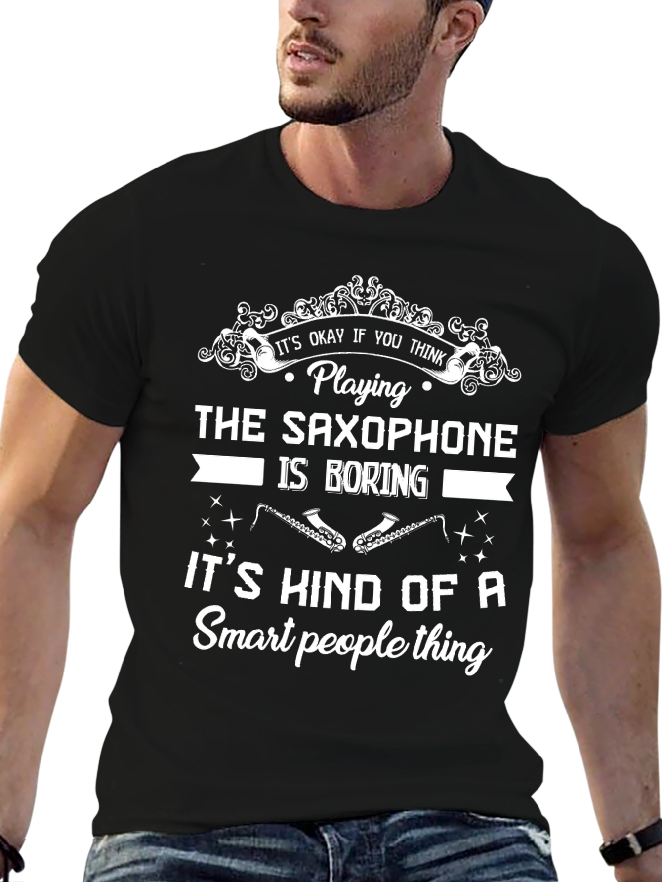 Saxophone Smart People T-Shirt