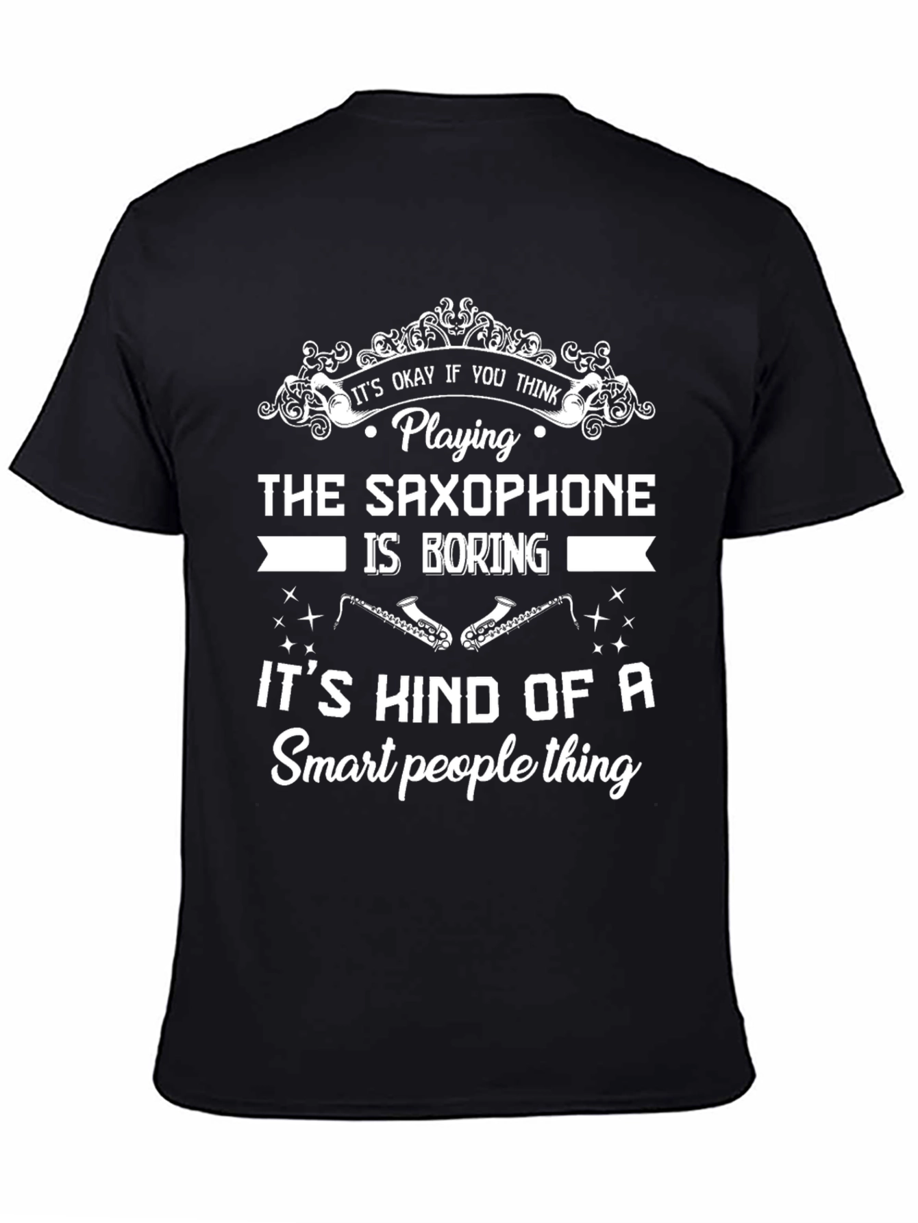Saxophone Smart People T-Shirt