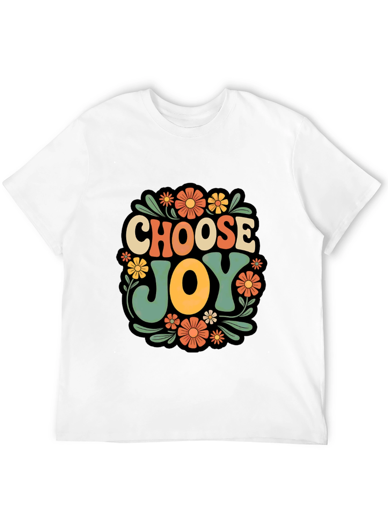 Choose Joy Retro Graphic T-Shirt