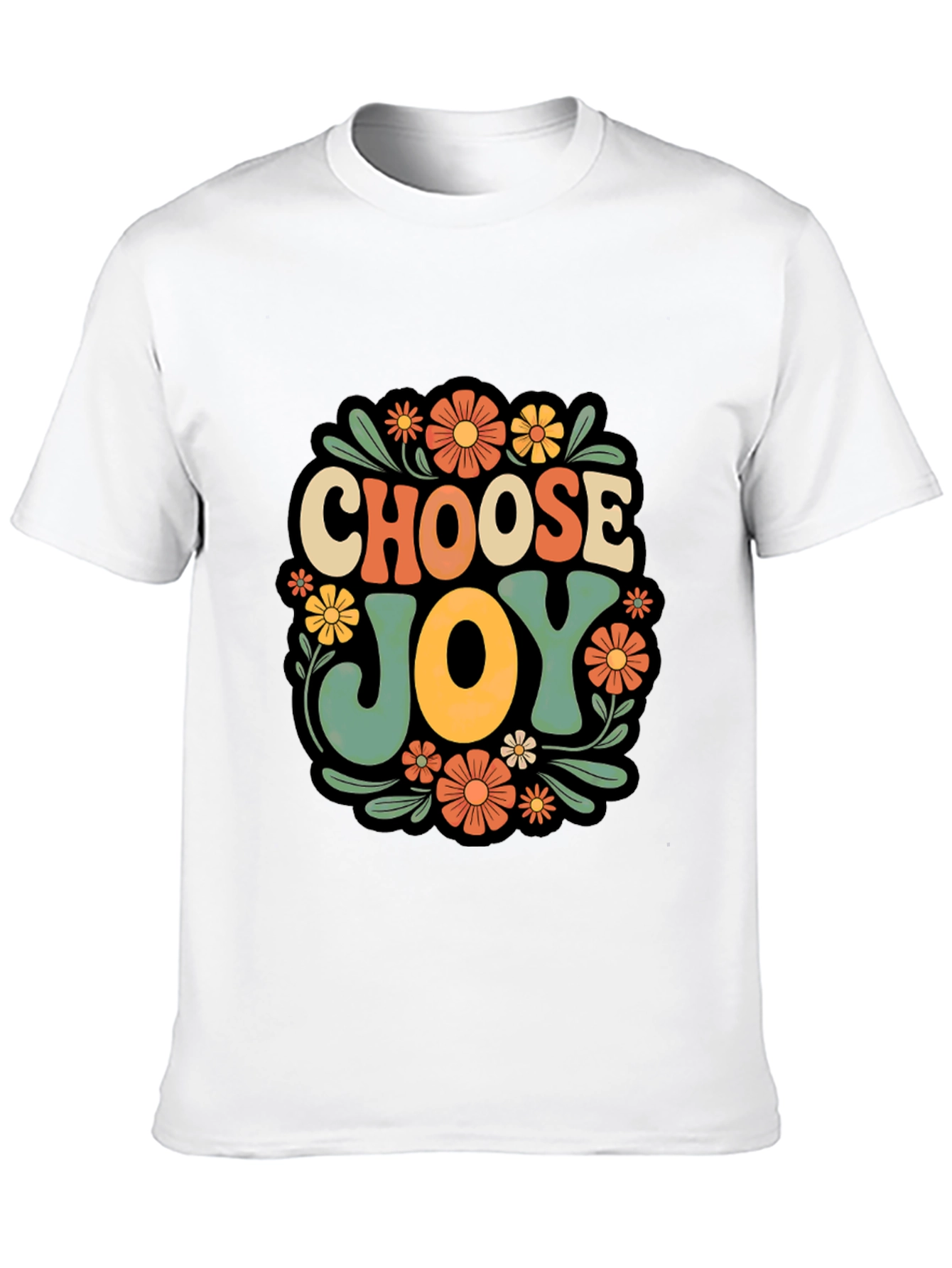 Choose Joy Retro Graphic T-Shirt