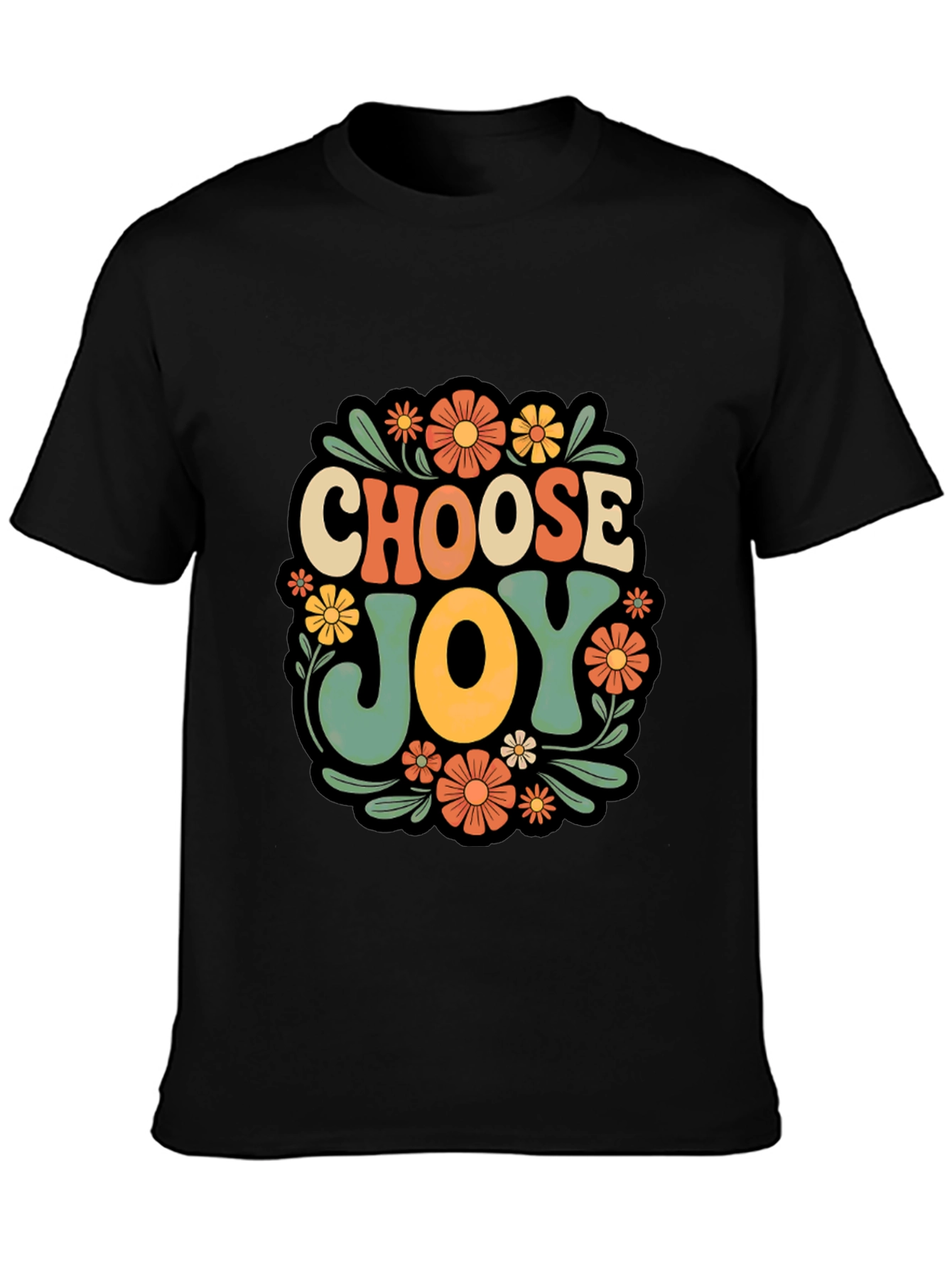 Choose Joy Retro Graphic T-Shirt