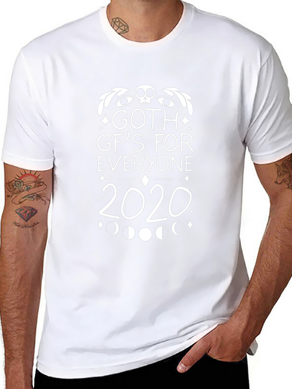 Goth GFs For Everyone 2020 Black Graphic Tee