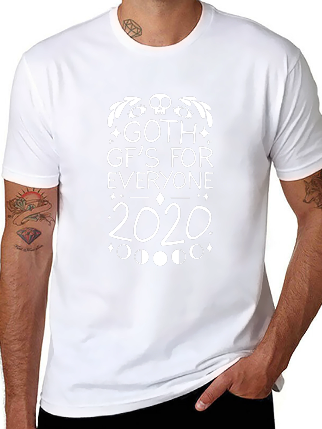 Goth GFs For Everyone 2020 Black Graphic Tee