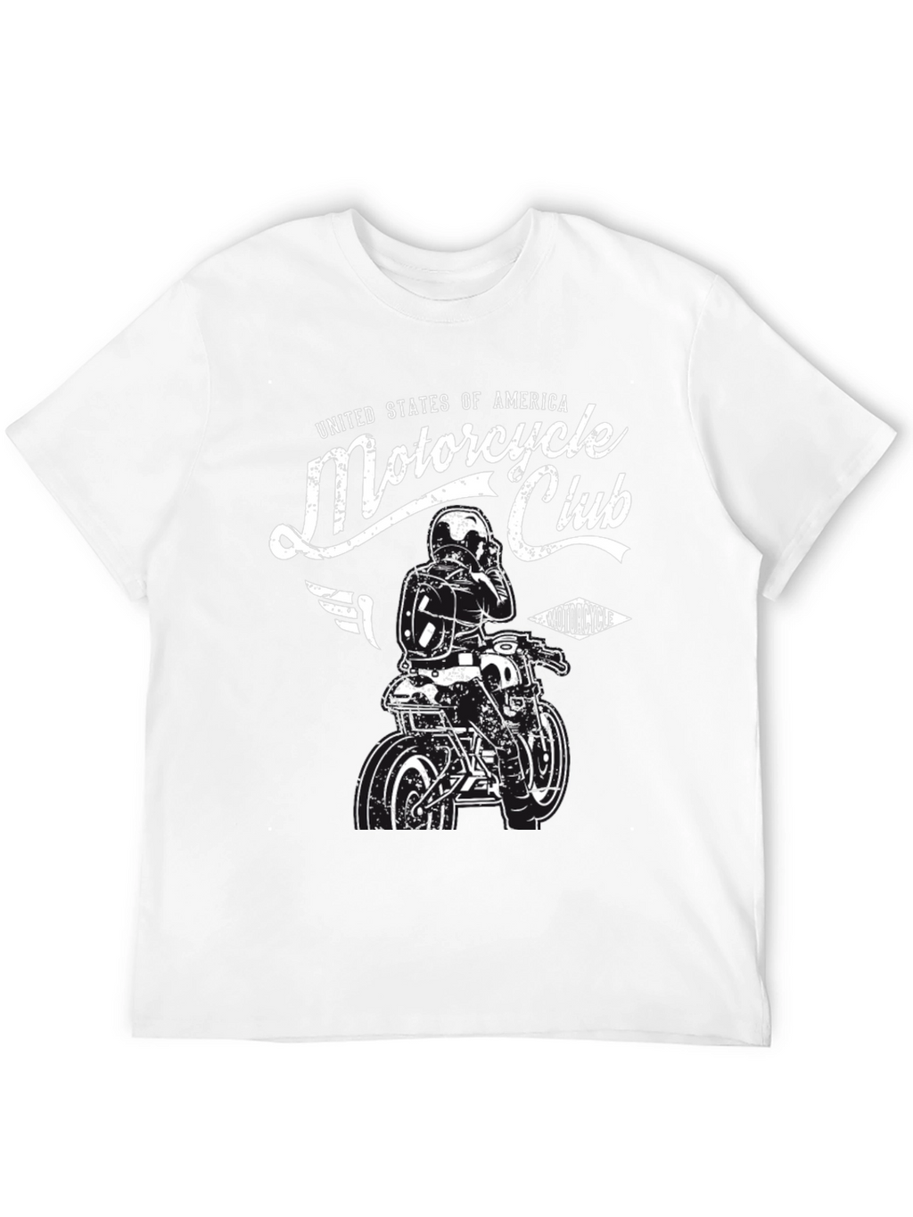 Motorcycle Club Graphic T-Shirt