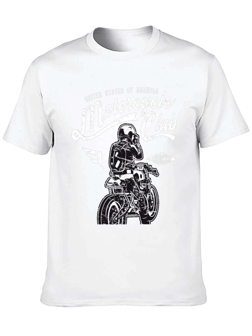 Motorcycle Club Graphic T-Shirt
