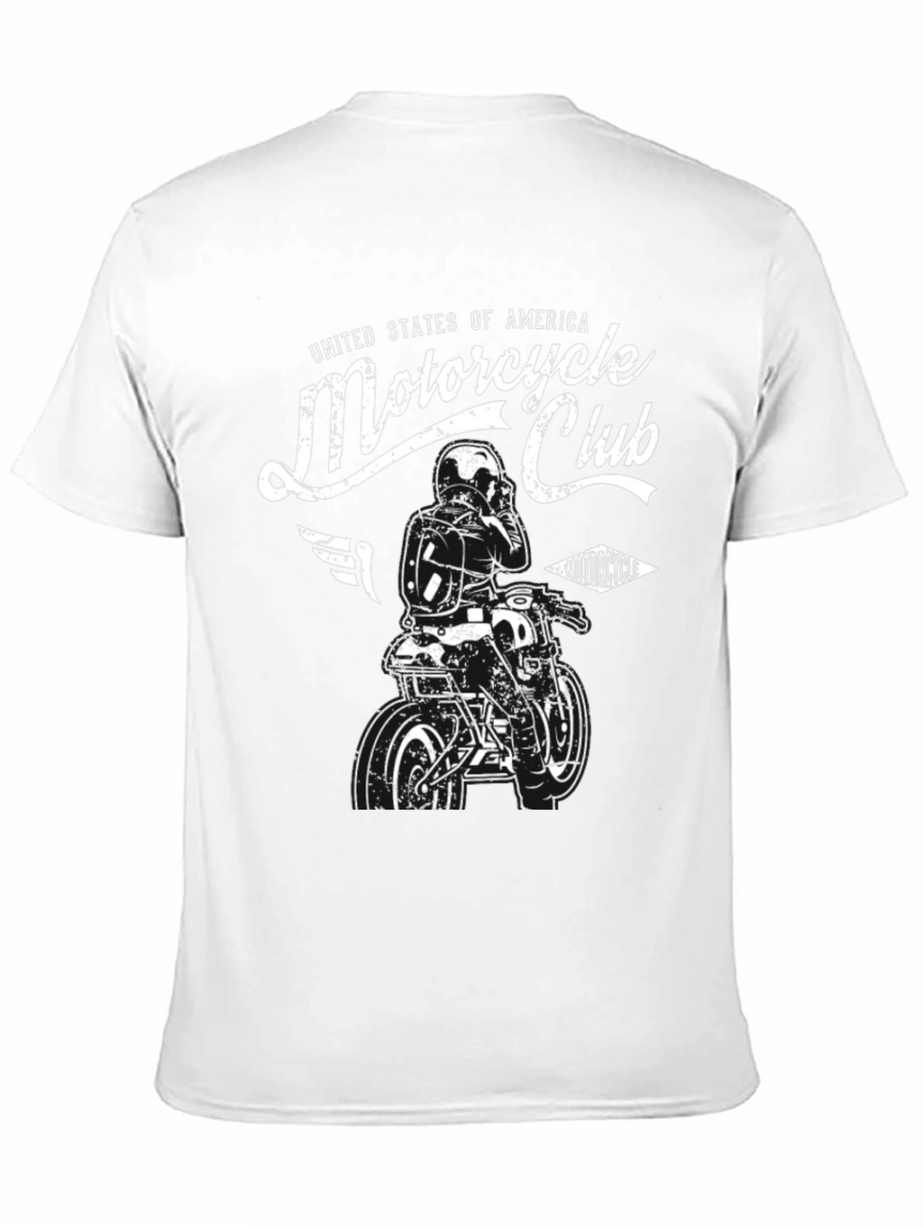 Motorcycle Club Graphic T-Shirt