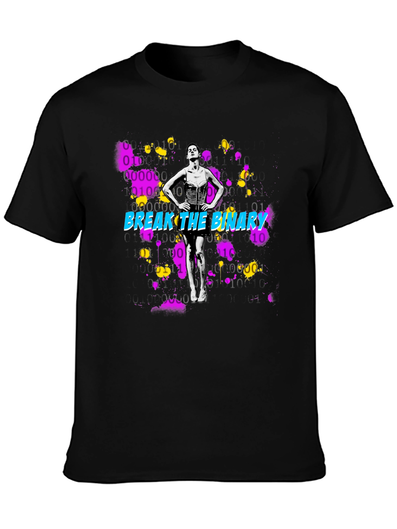 Break The Binary Graphic T-Shirt