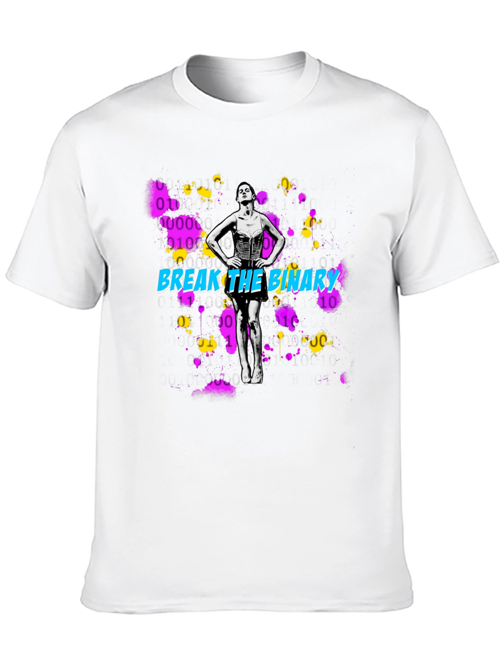 Break The Binary Graphic T-Shirt