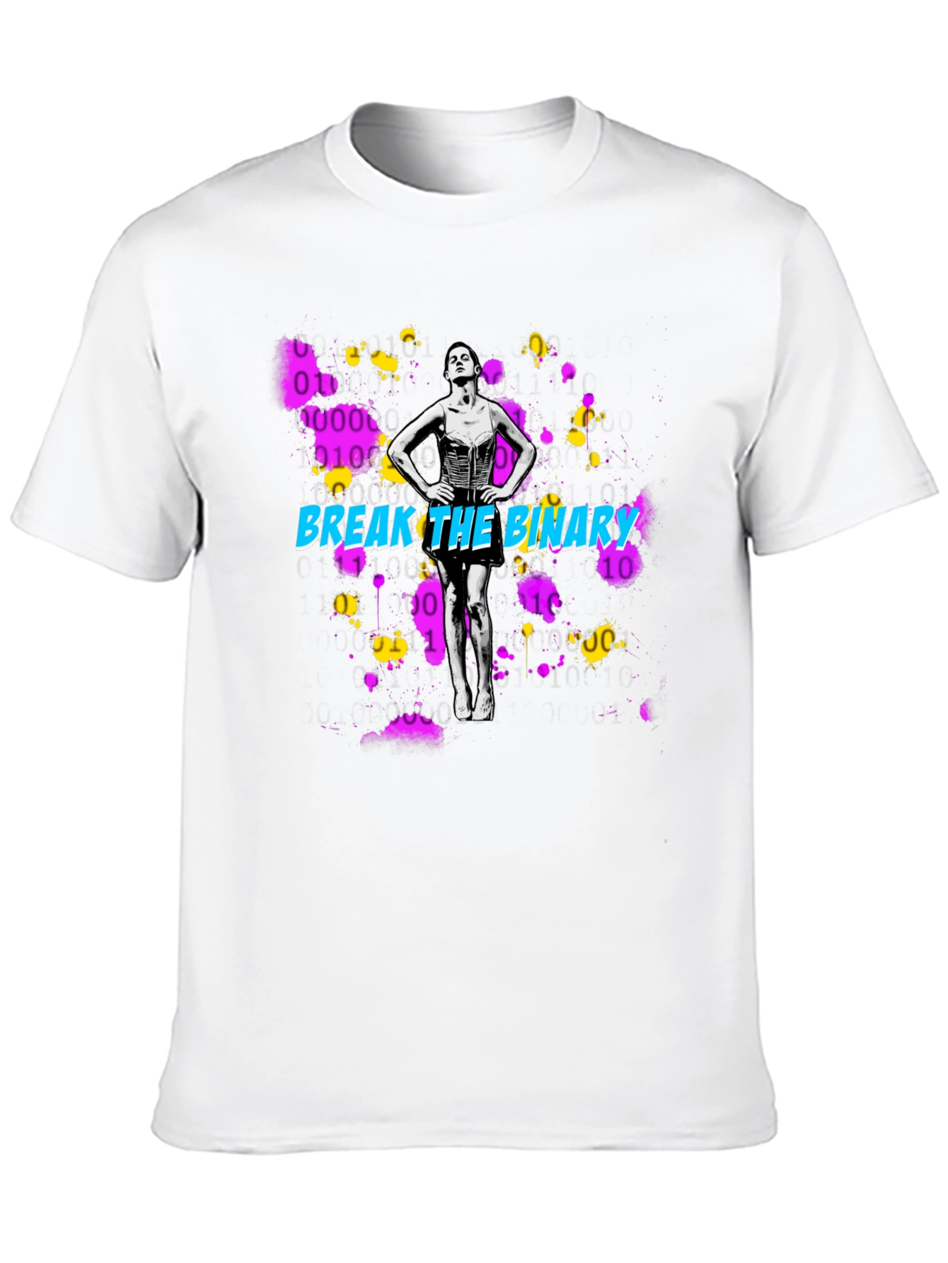 Break The Binary Graphic T-Shirt