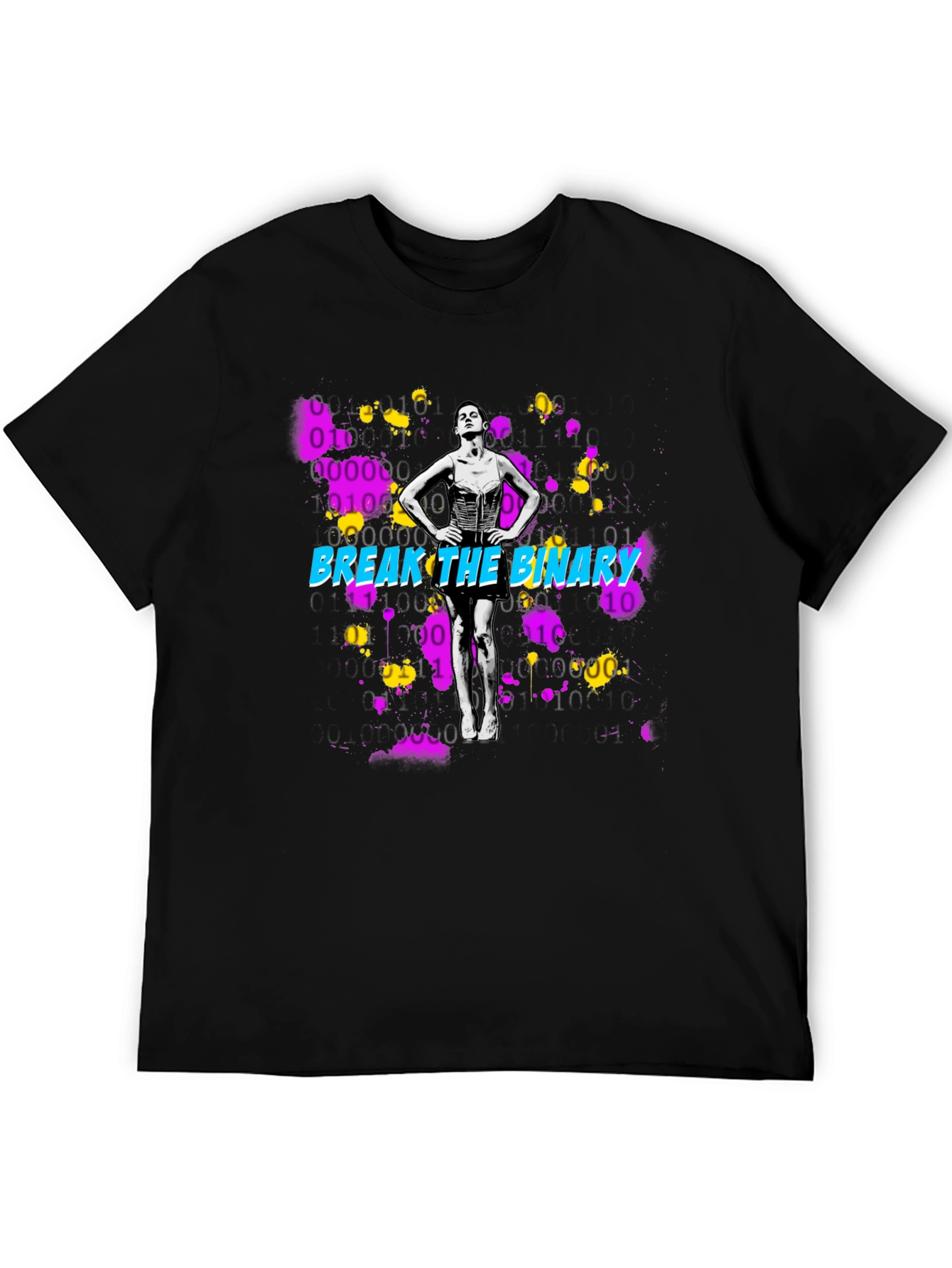 Break The Binary Graphic T-Shirt