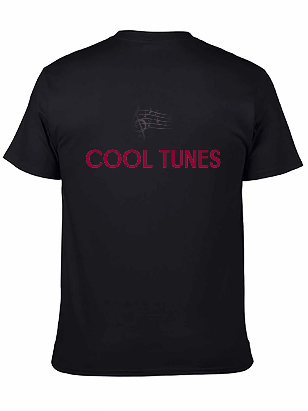 Cool Tunes Black Graphic Tee Shirt