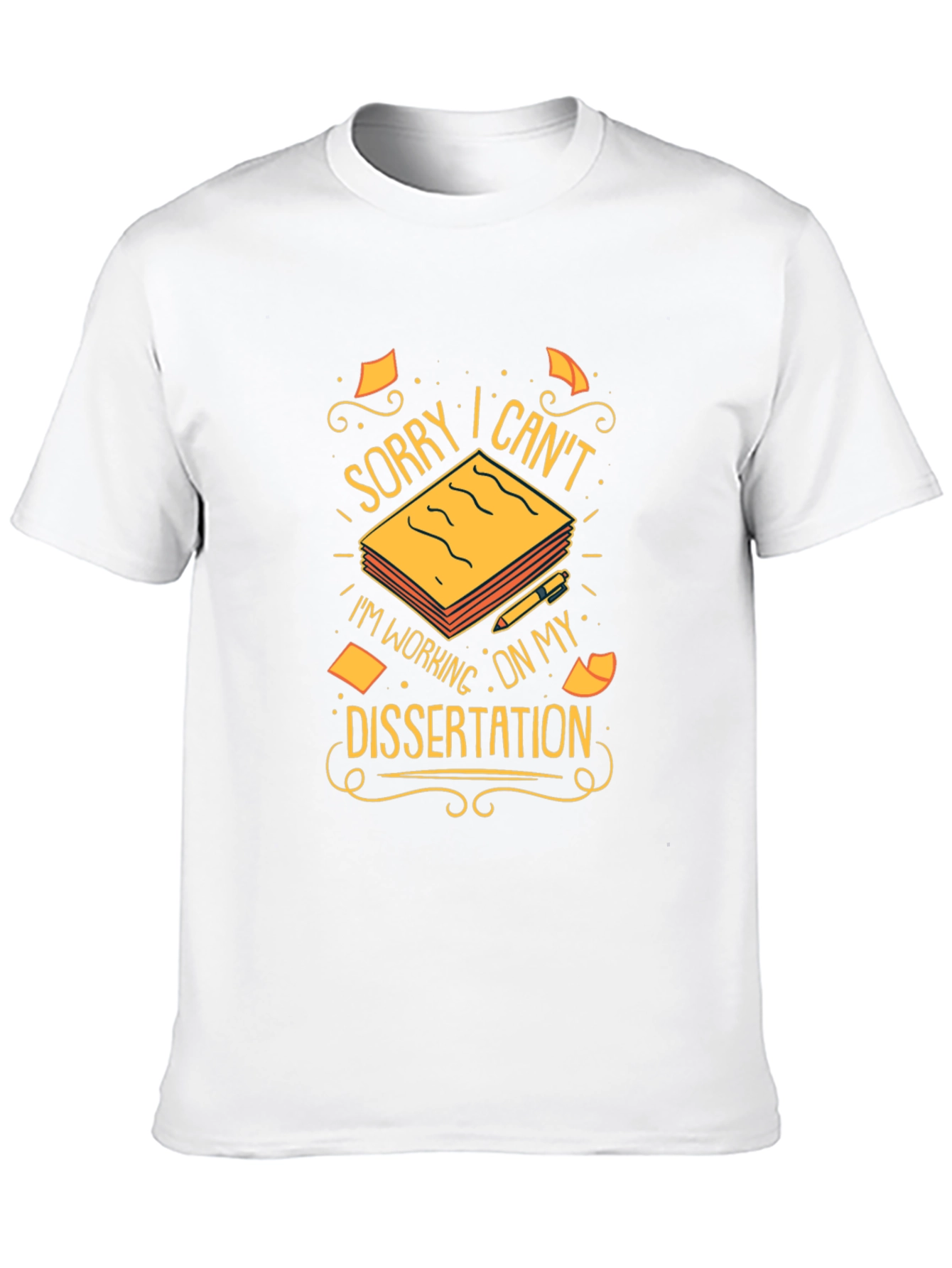 Dissertation T-Shirt - Funny Study Tee