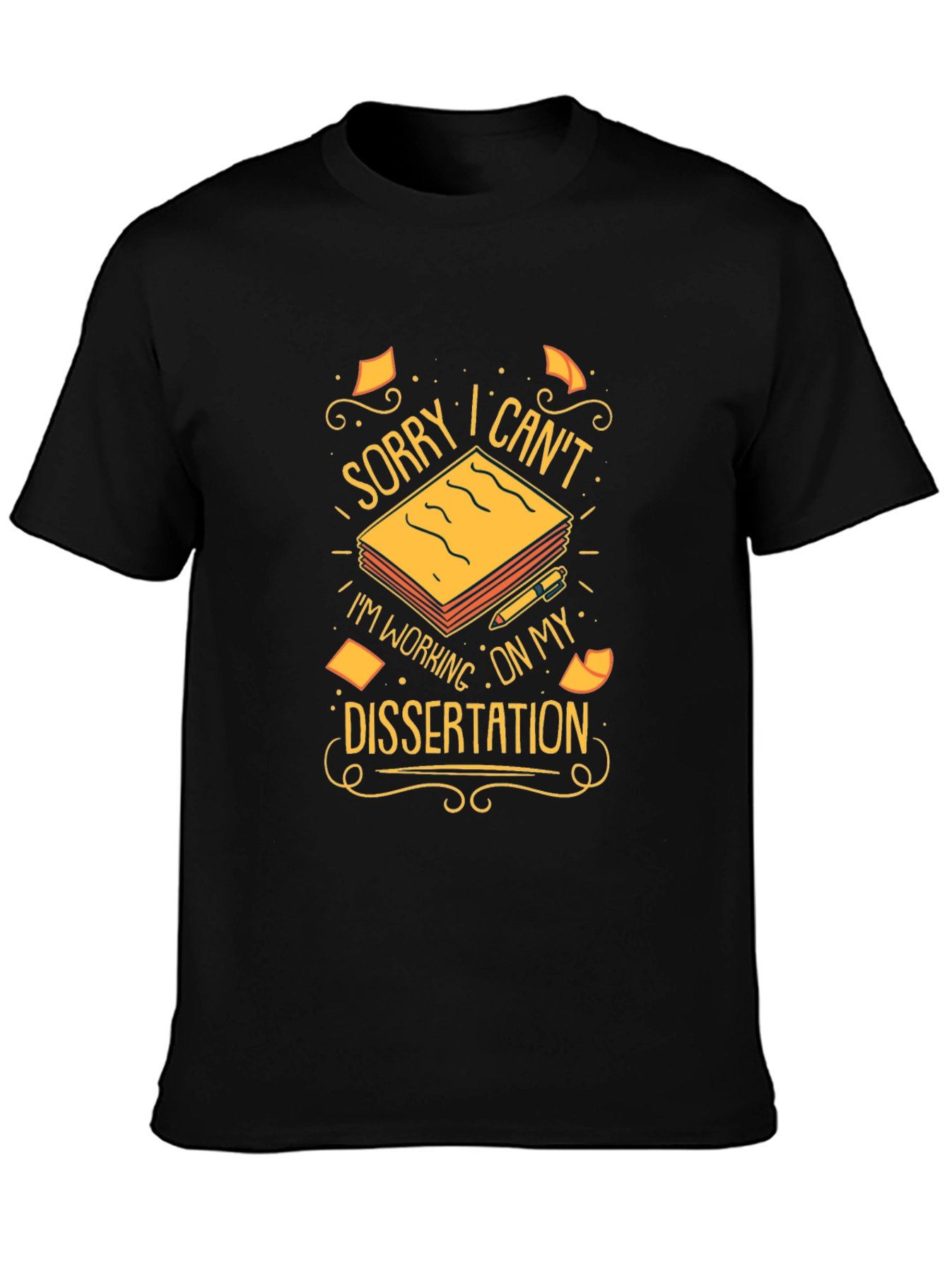 Dissertation T-Shirt - Funny Study Tee