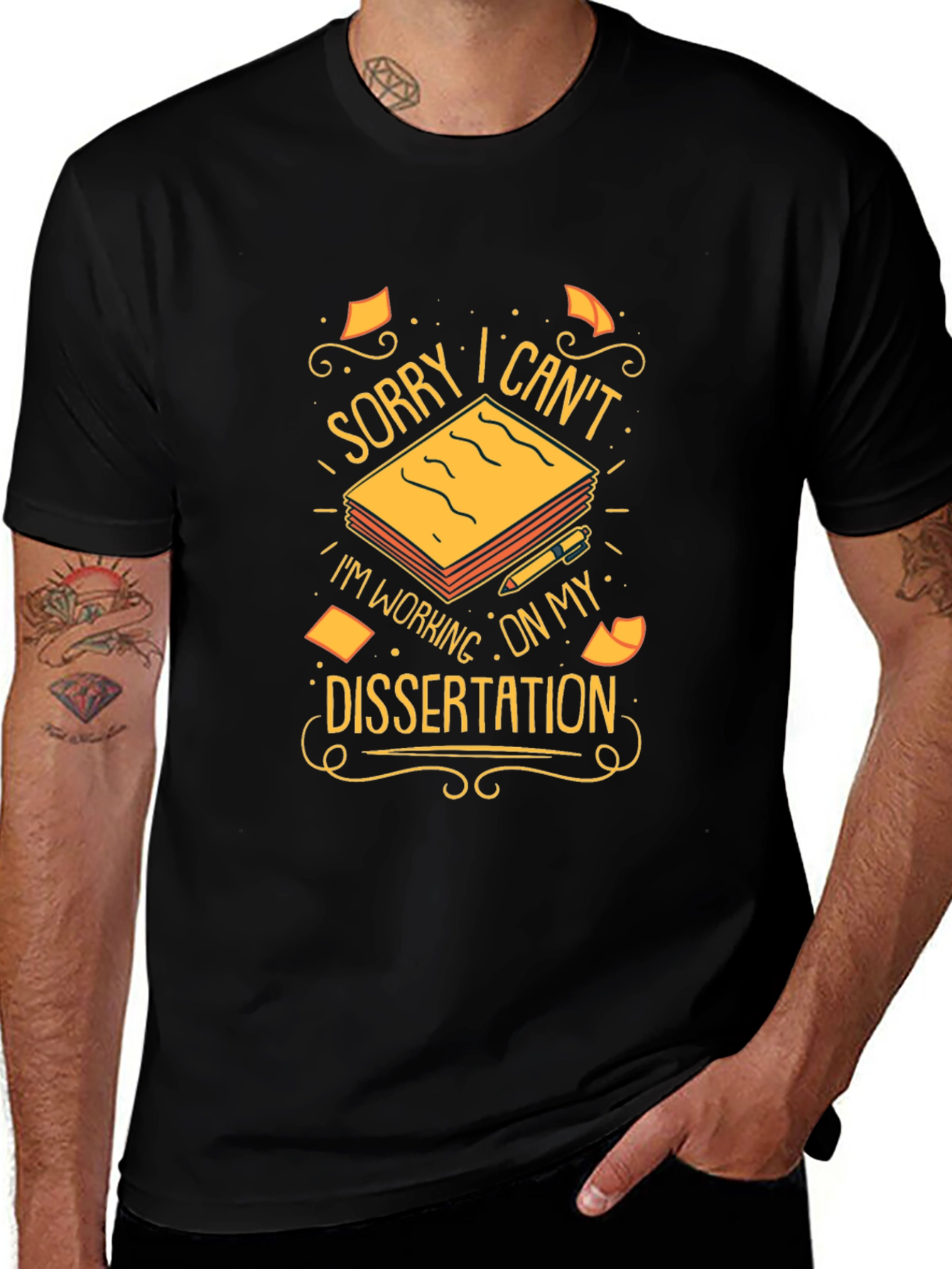 Dissertation T-Shirt - Funny Study Tee