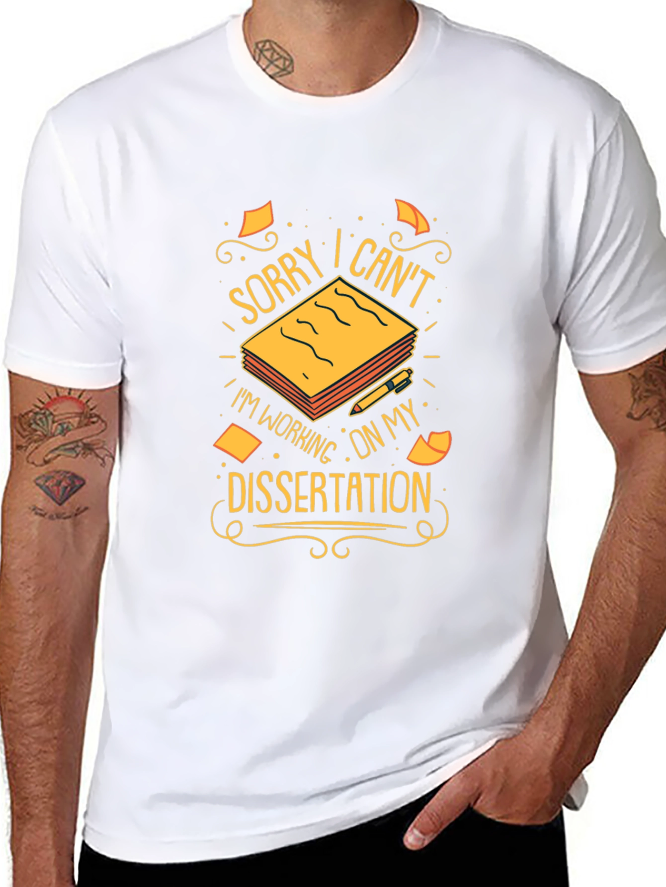 Dissertation T-Shirt - Funny Study Tee