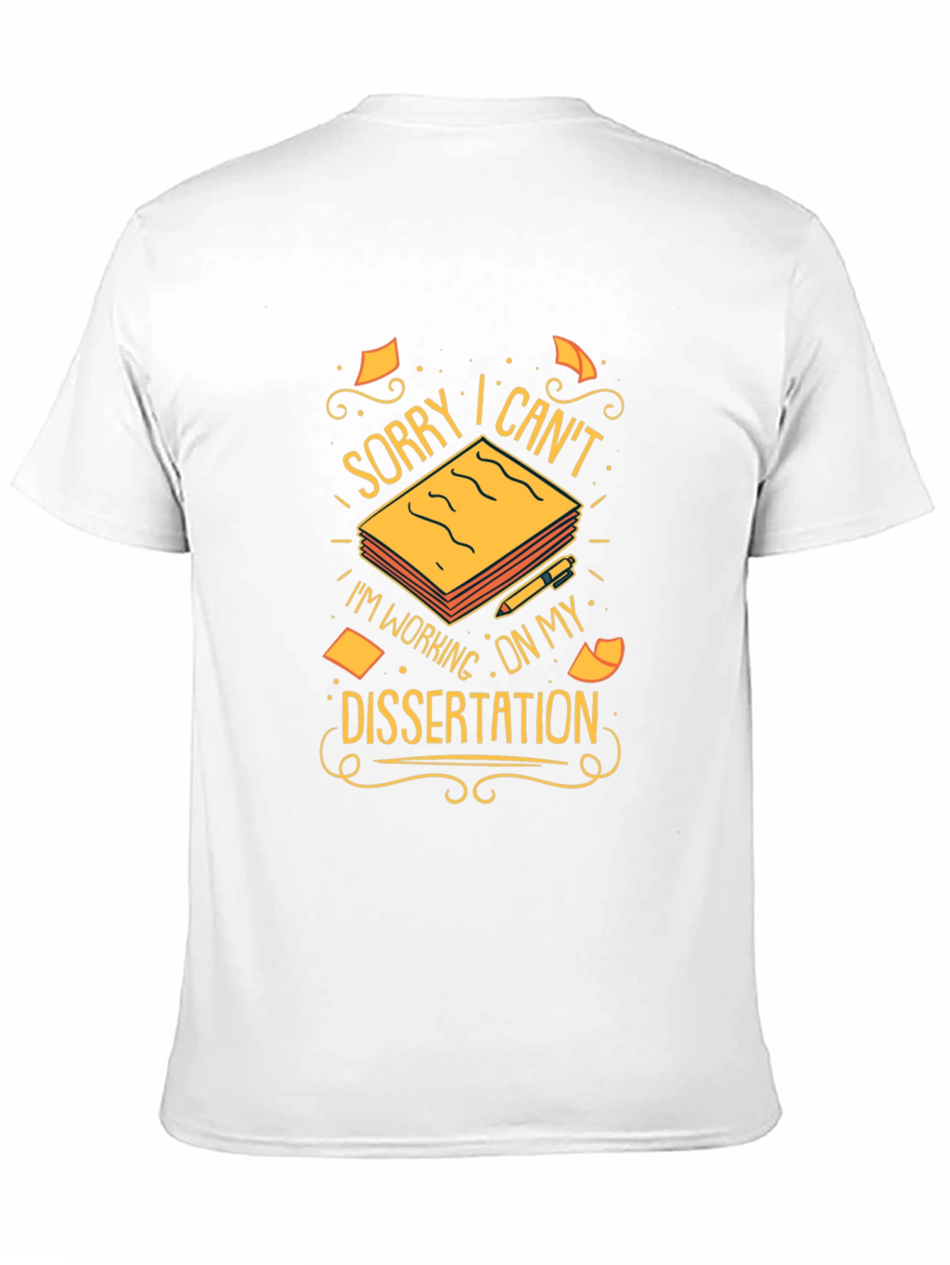 Dissertation T-Shirt - Funny Study Tee