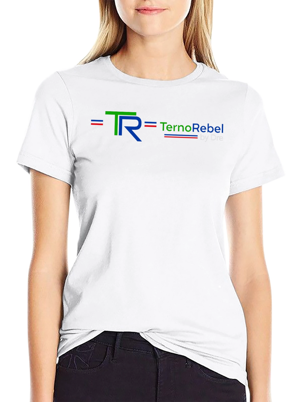 TernoRebel by Dre Black Graphic T-Shirt