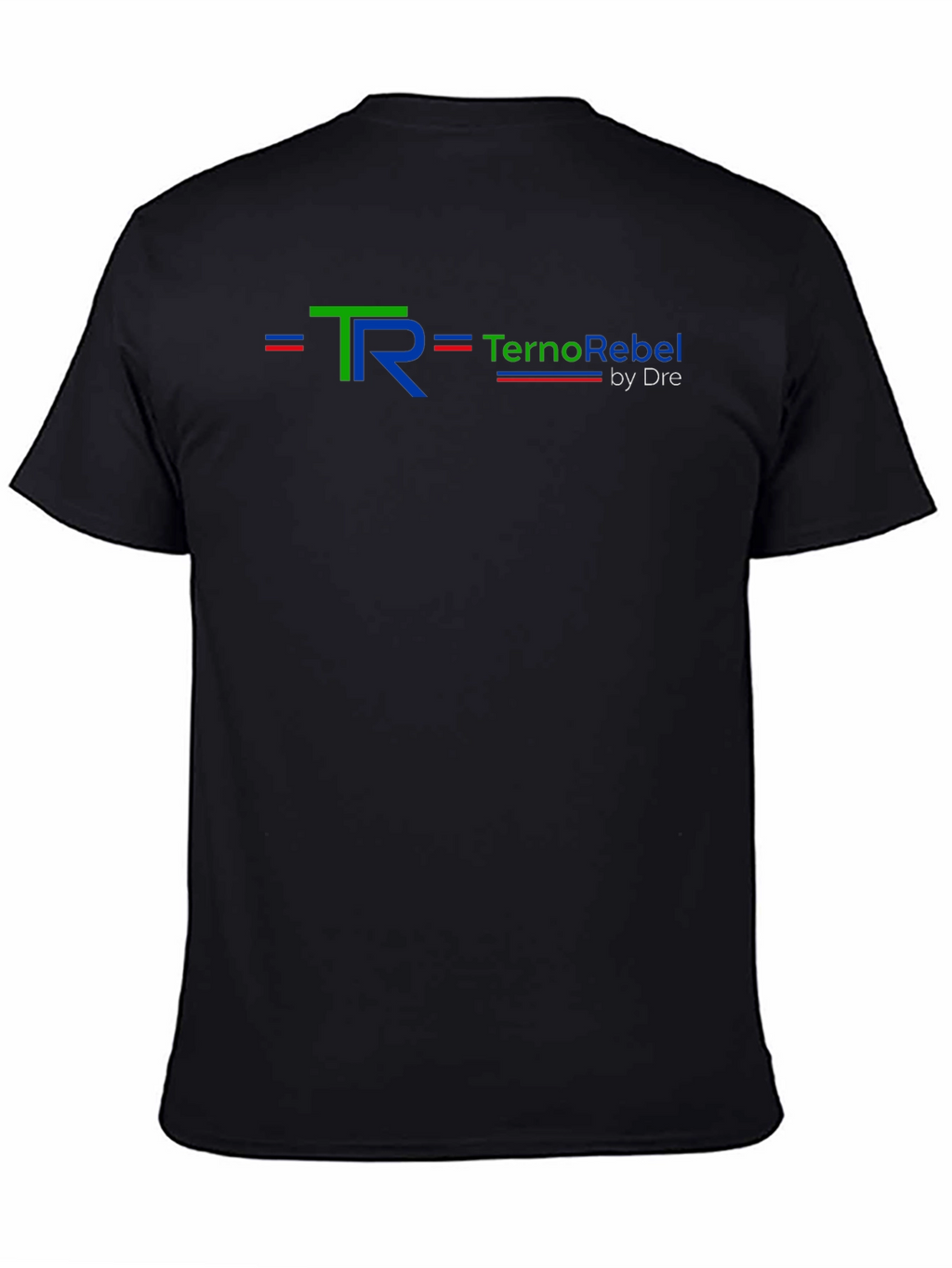 TernoRebel by Dre Black Graphic T-Shirt