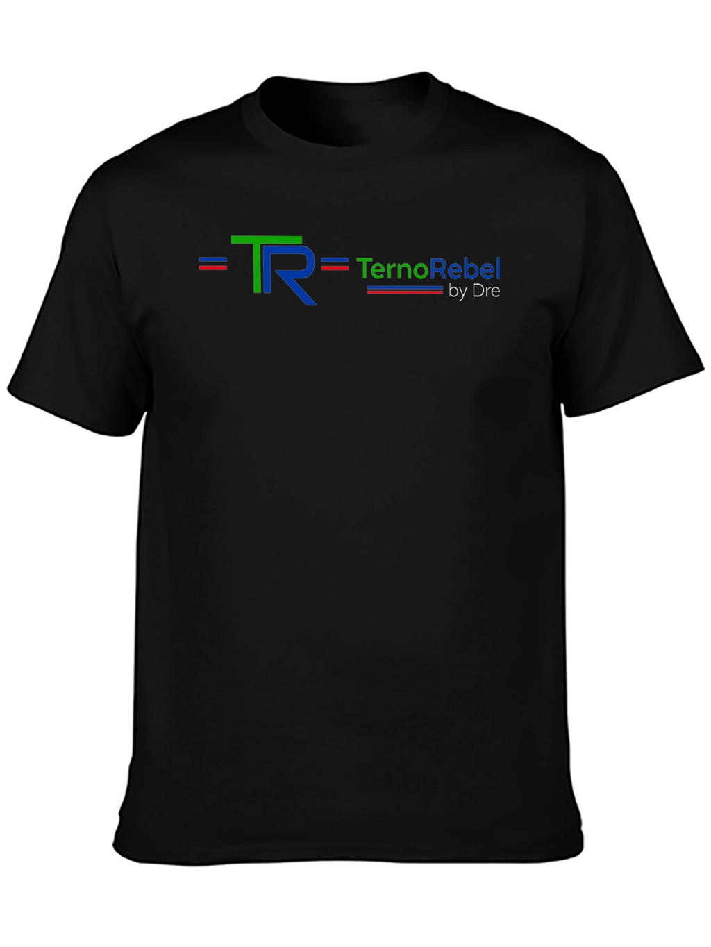 TernoRebel by Dre Black Graphic T-Shirt