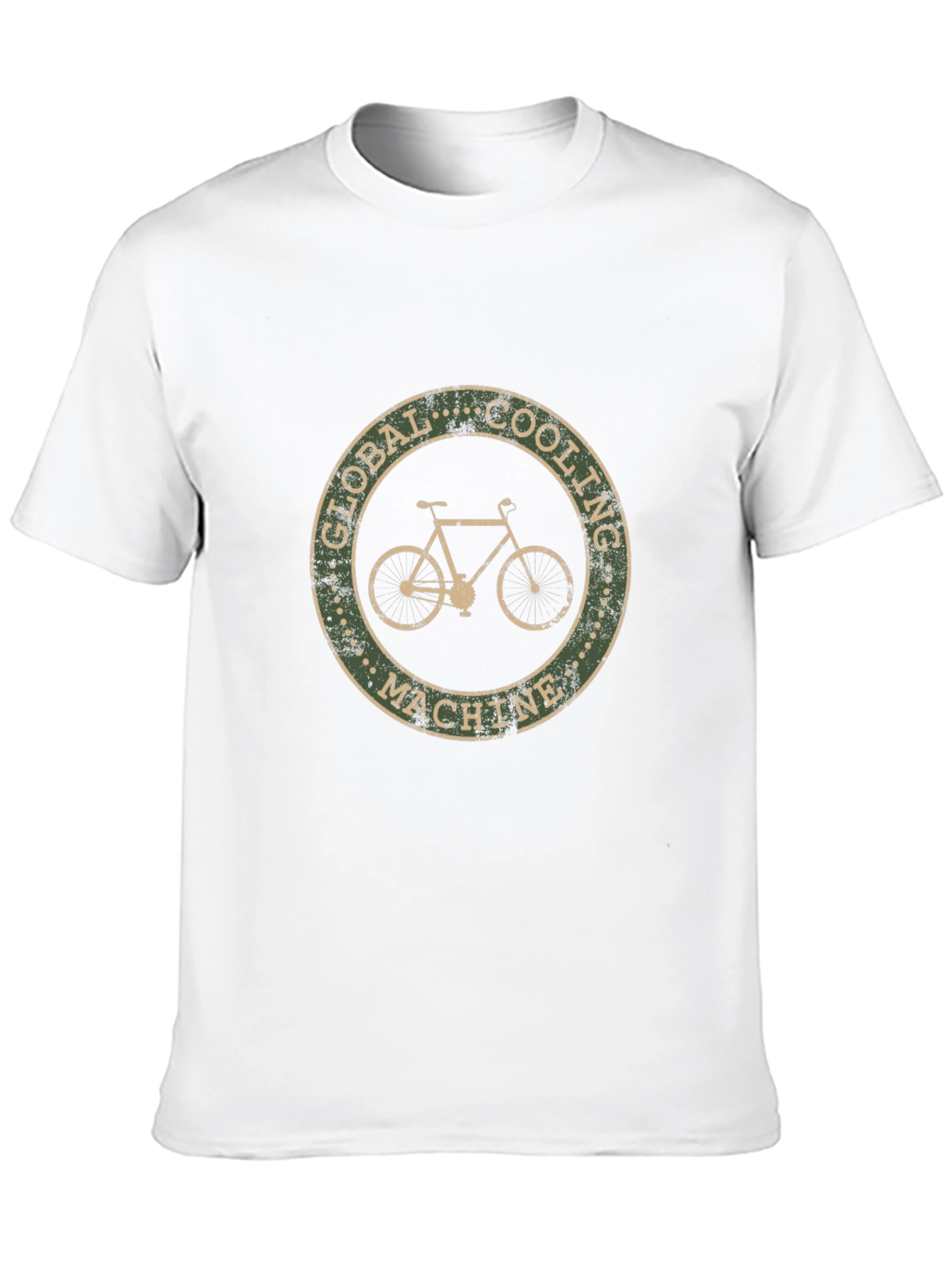 Global Cooling Machine Black T-Shirt