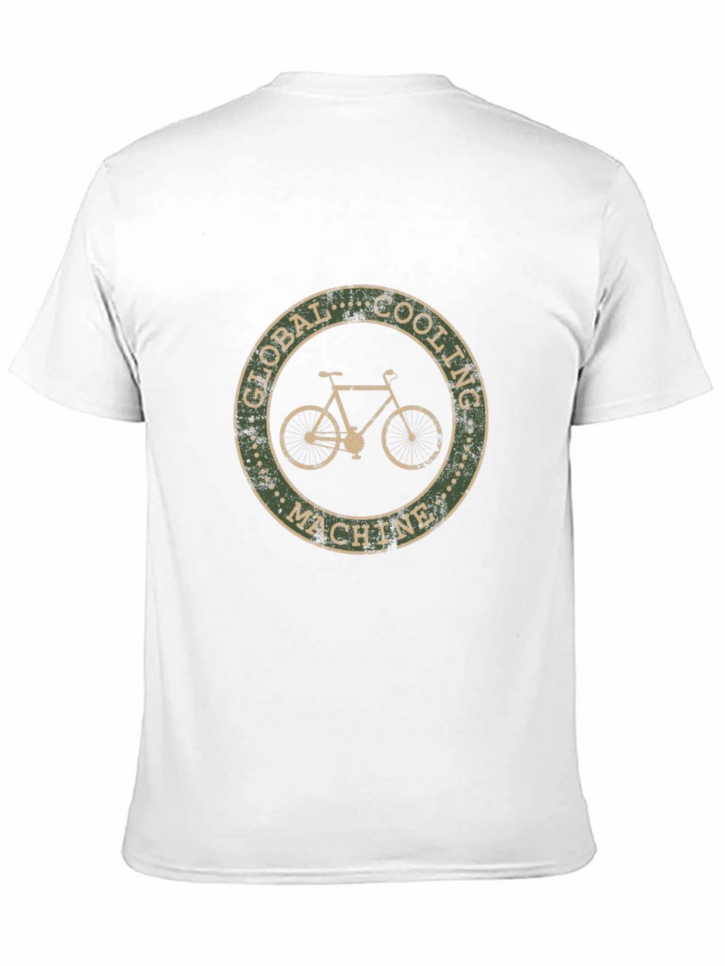 Global Cooling Machine Black T-Shirt