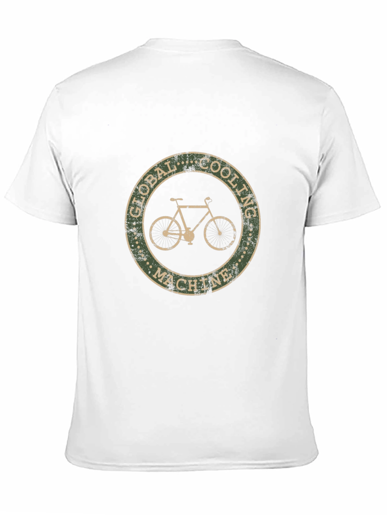 Global Cooling Machine Black T-Shirt