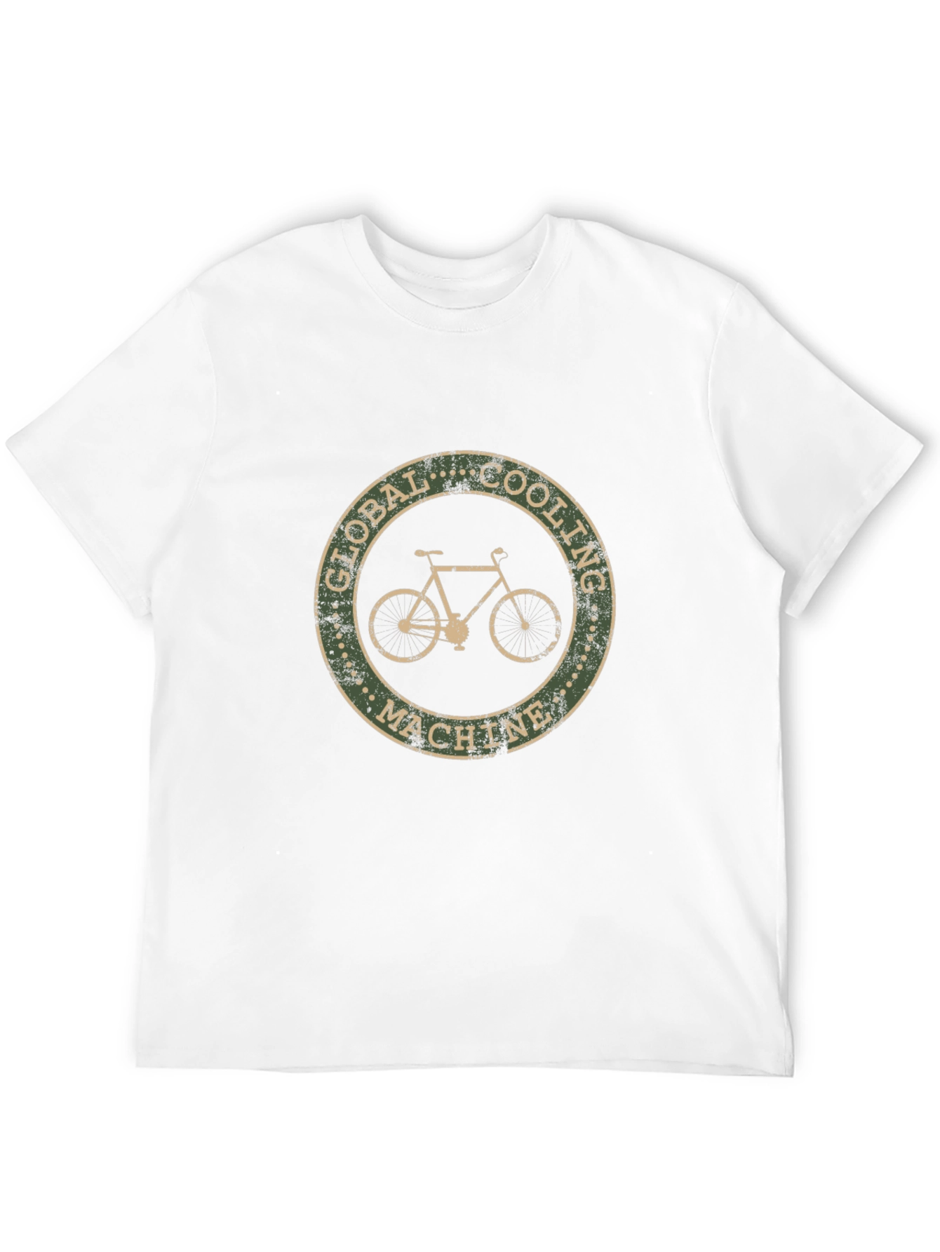 Global Cooling Machine Black T-Shirt