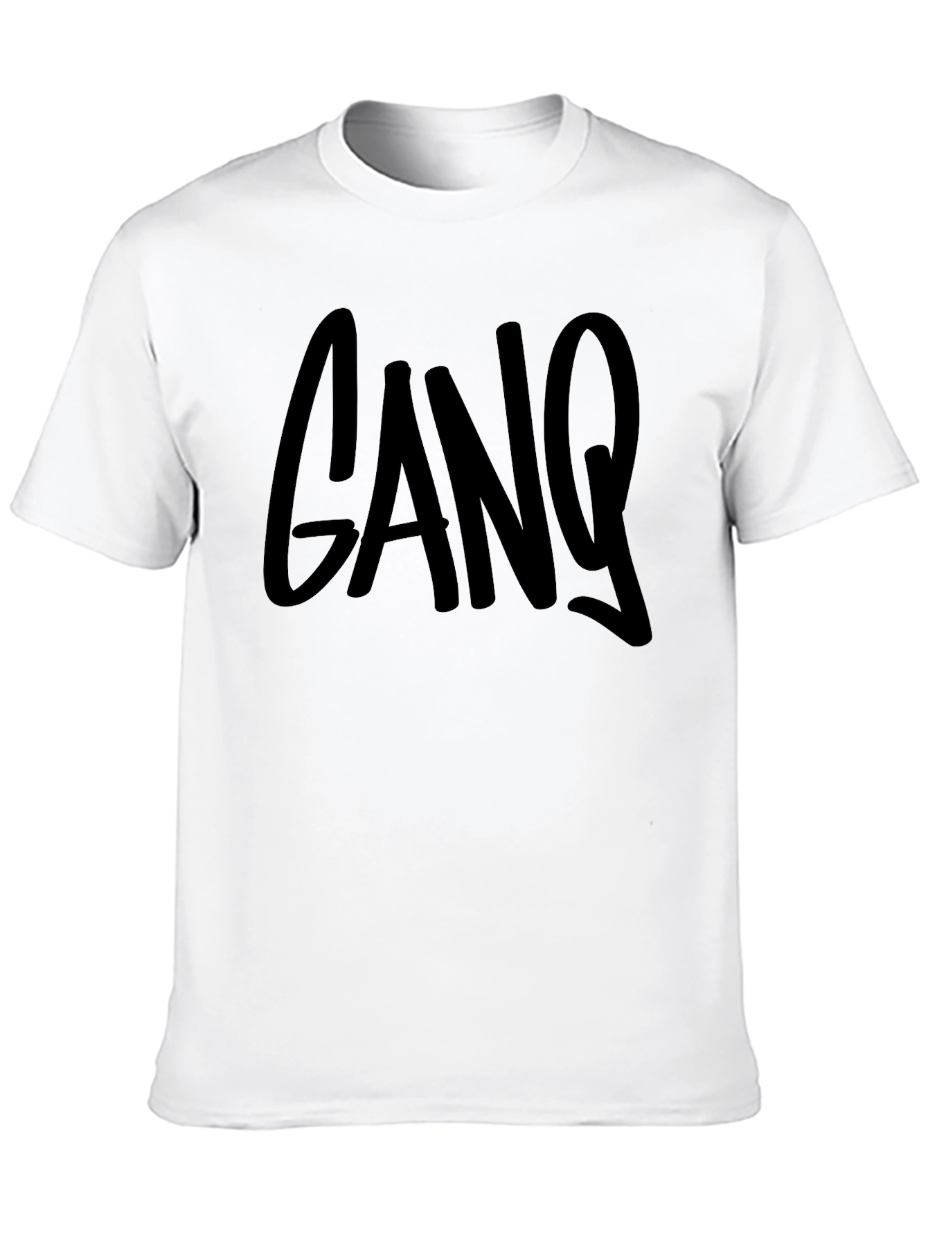 Black Gang Graphic Print Tee