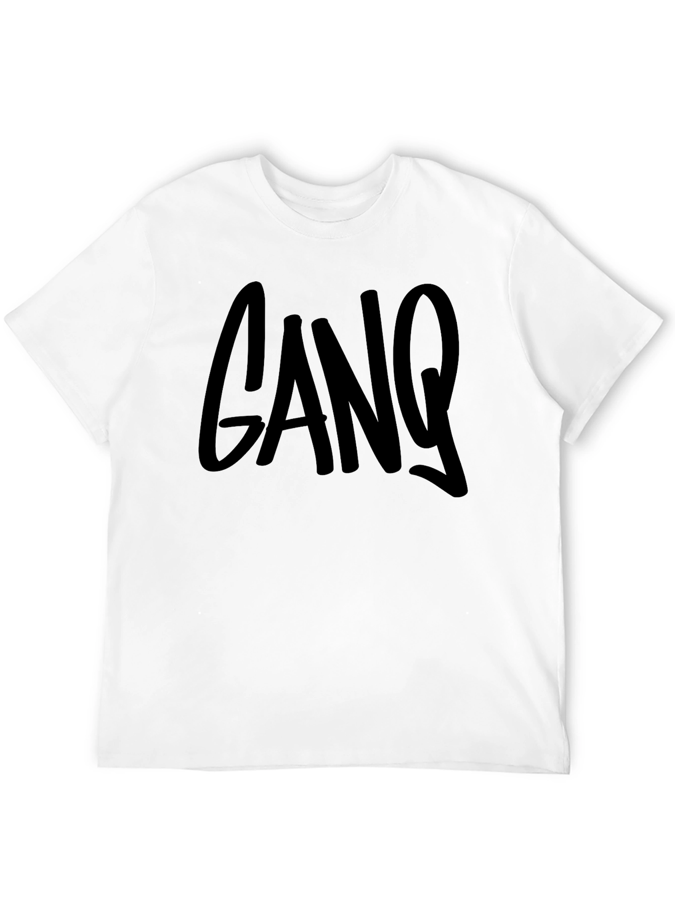 Black Gang Graphic Print Tee