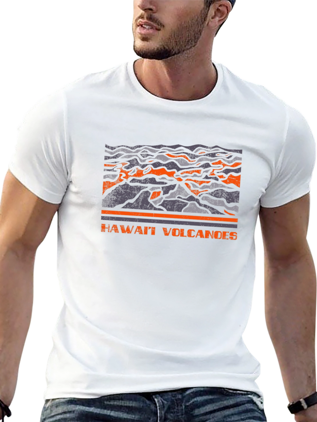 Hawaii Volcanoes Graphic Tee
