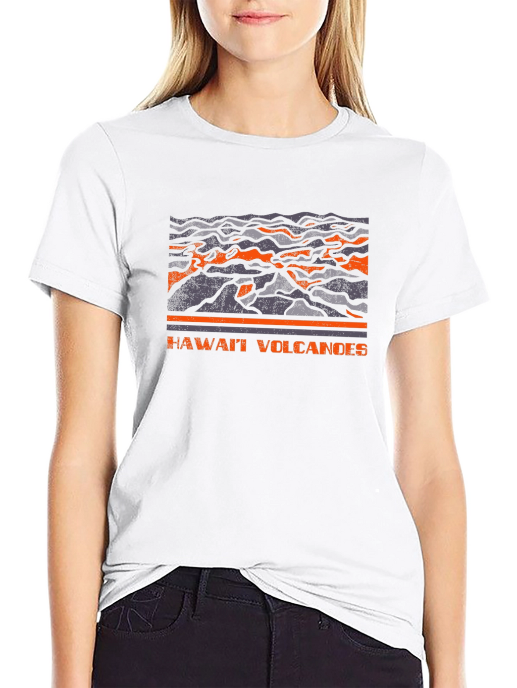 Hawaii Volcanoes Graphic Tee