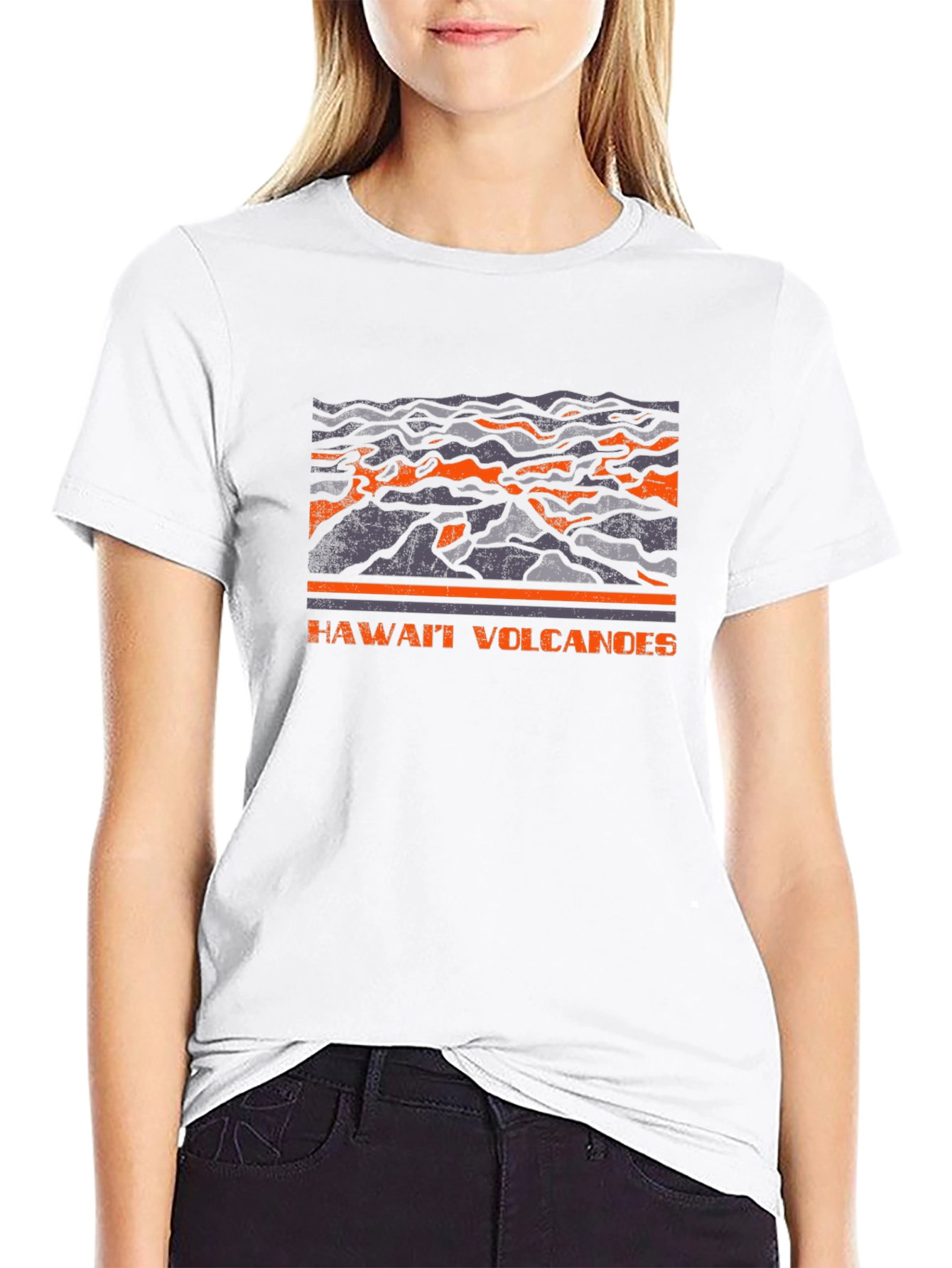 Hawaii Volcanoes Graphic Tee