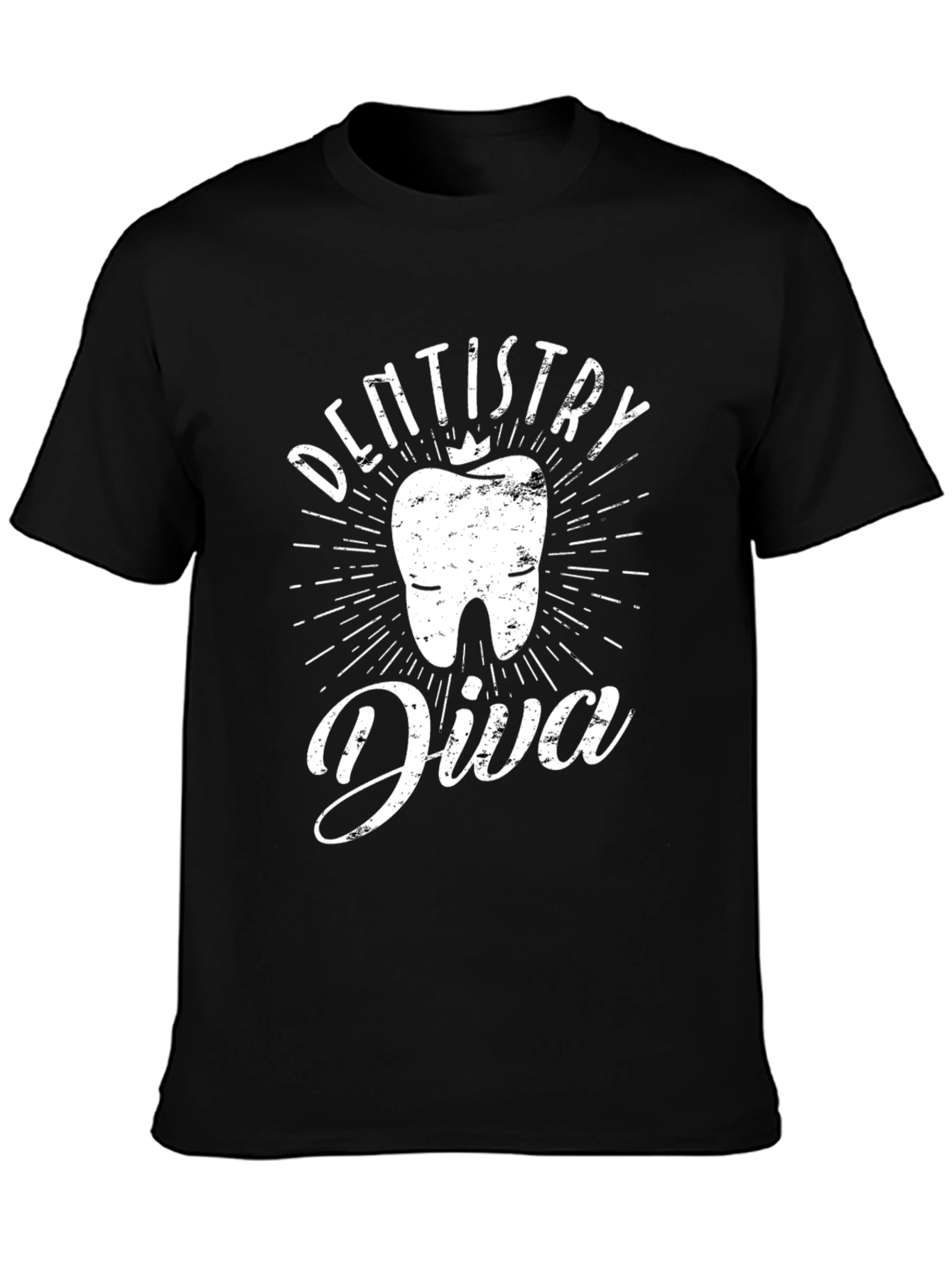 Dentistry Diva Black T-Shirt