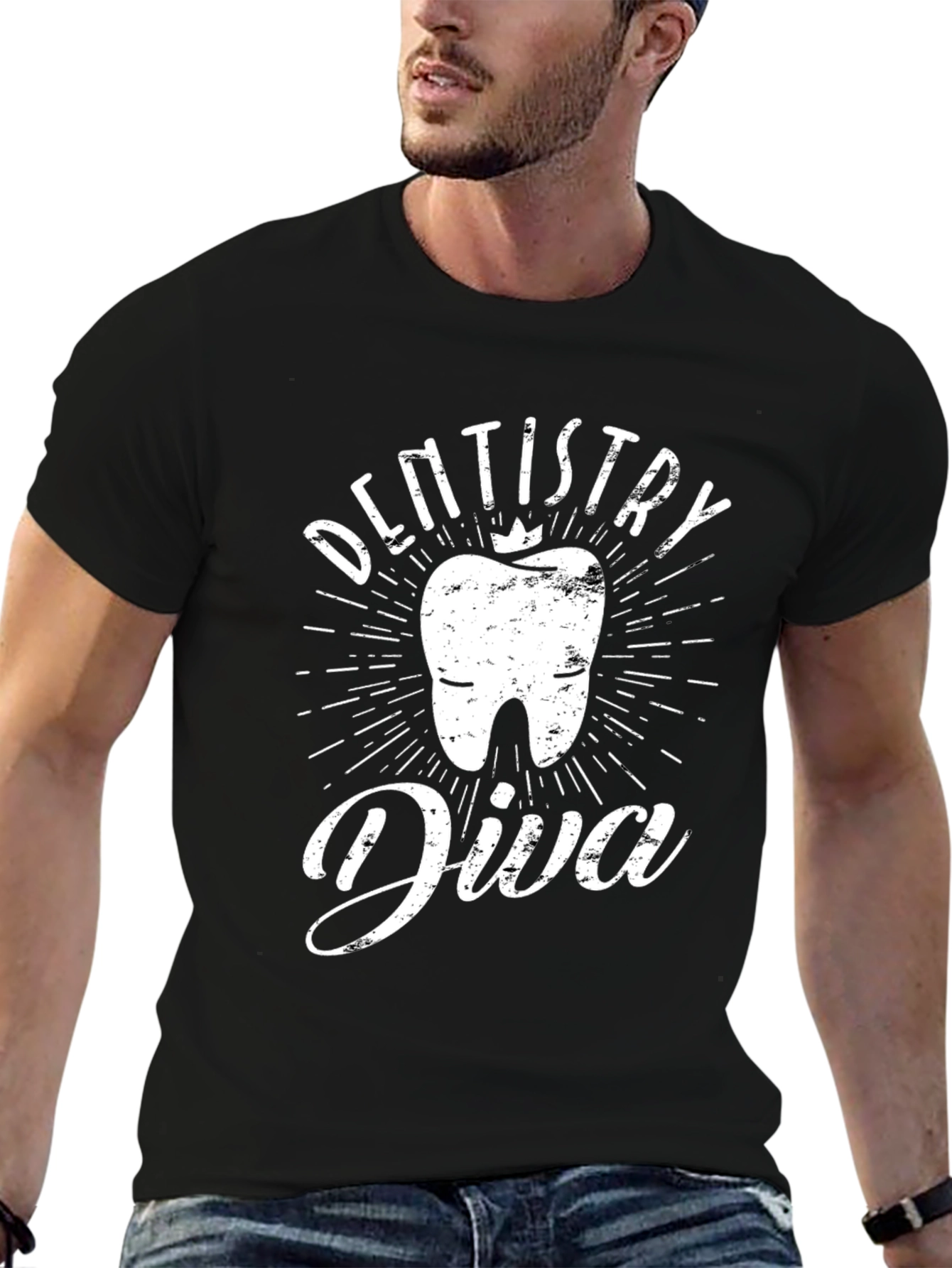 Dentistry Diva Black T-Shirt