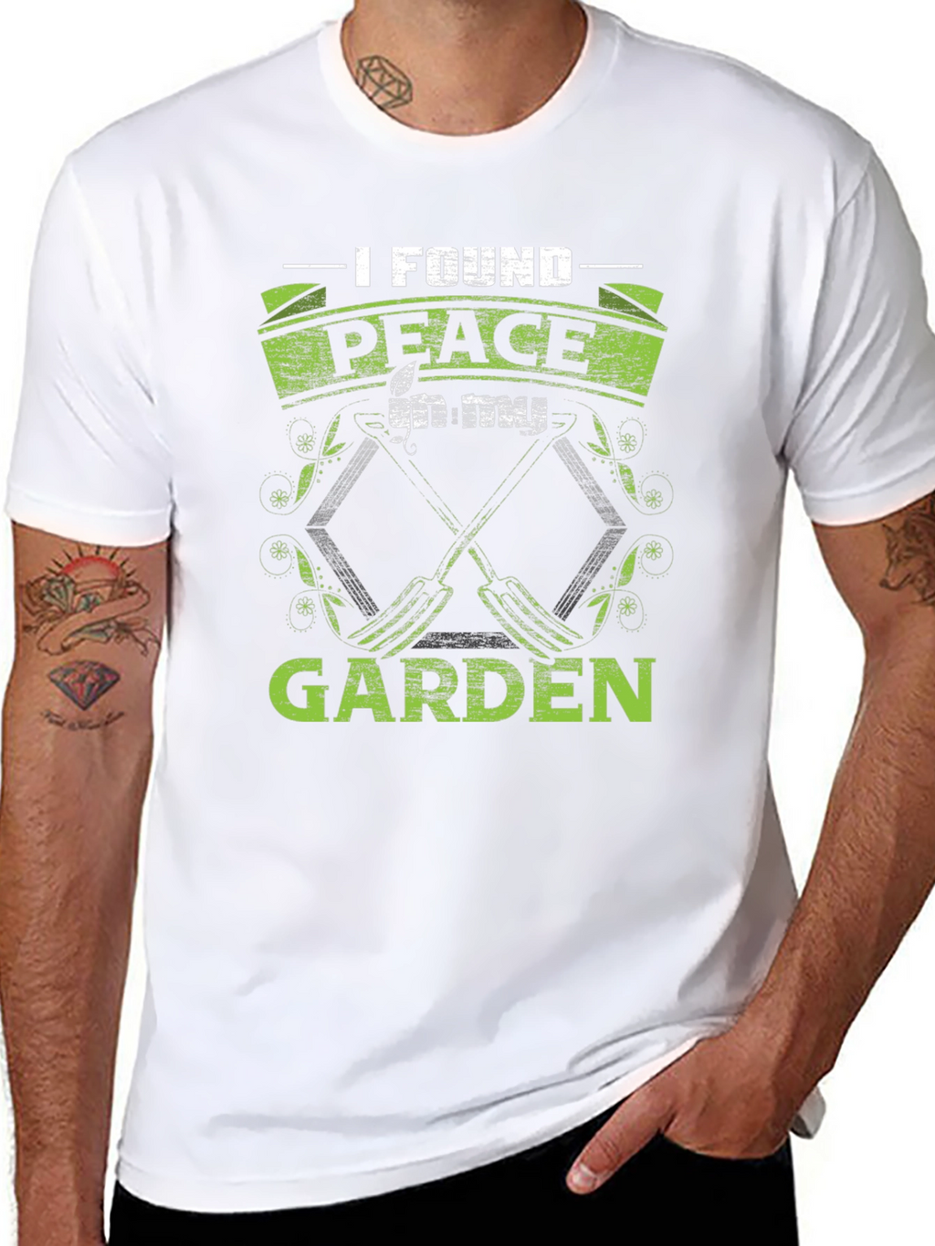 I Found Peace in My Garden T-Shirt