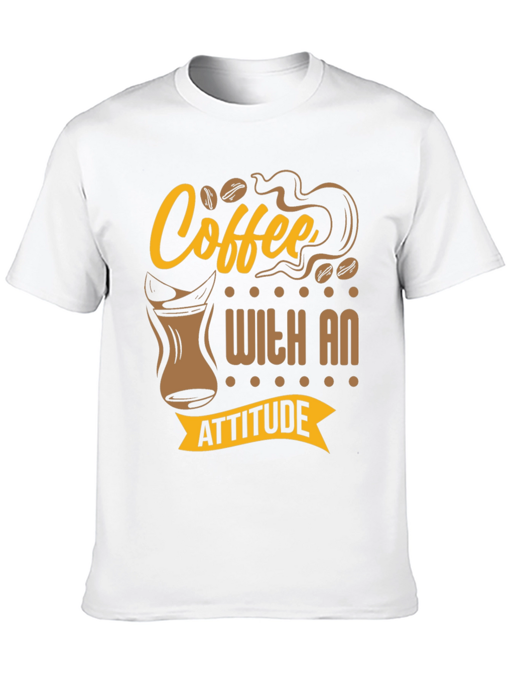 Coffee With An Attitude Graphic T-Shirt