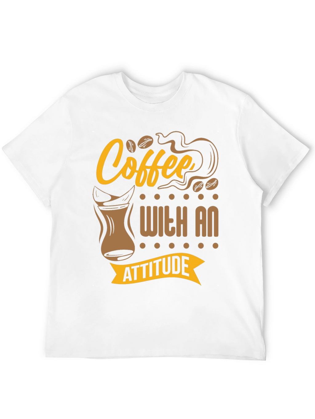 Coffee With An Attitude Graphic T-Shirt