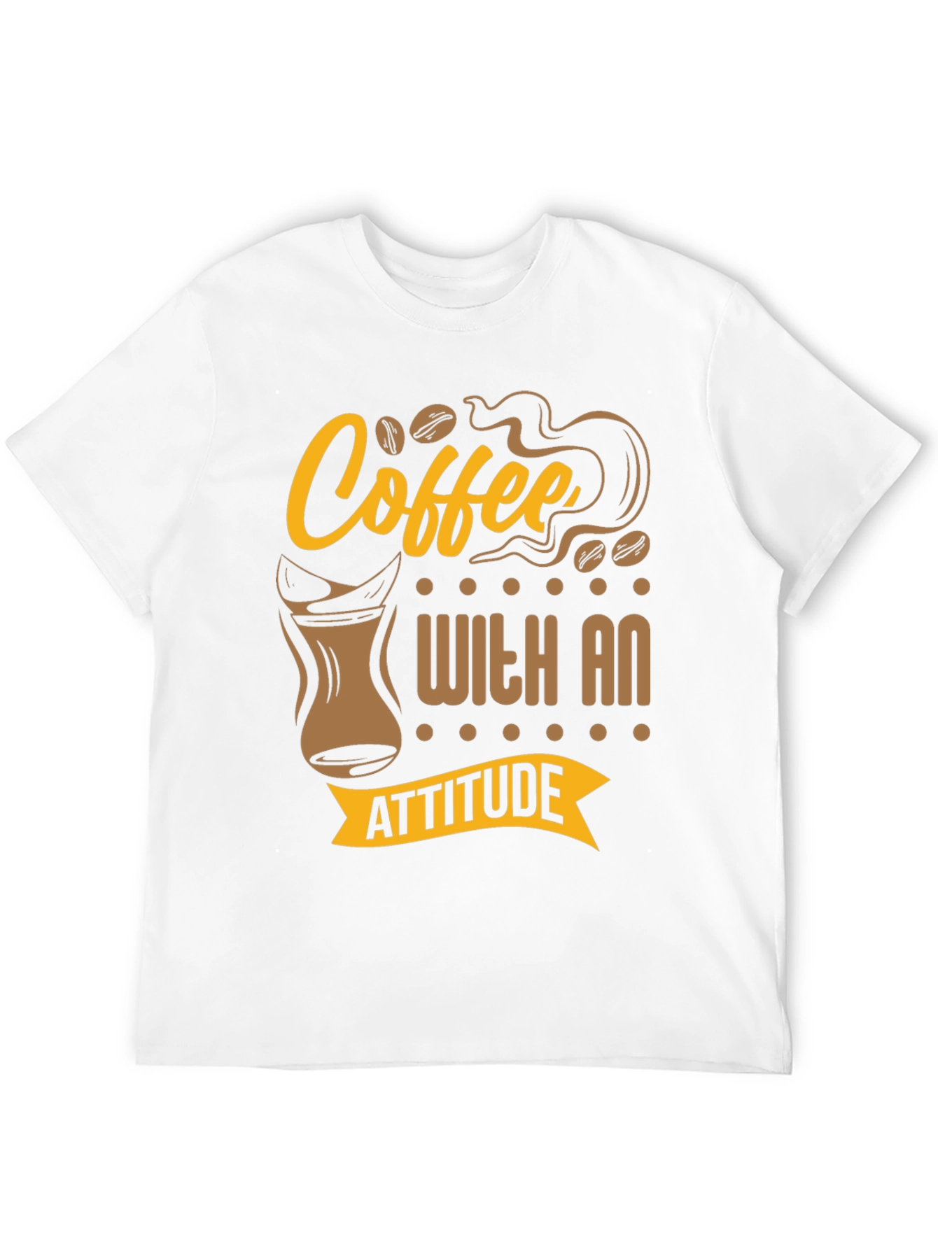 Coffee With An Attitude Graphic T-Shirt