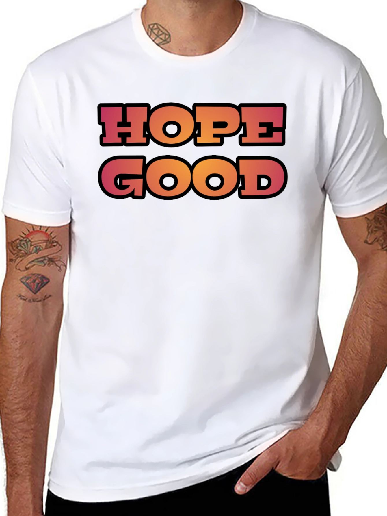 Hope Good T-Shirt - Trendy Graphic Tee