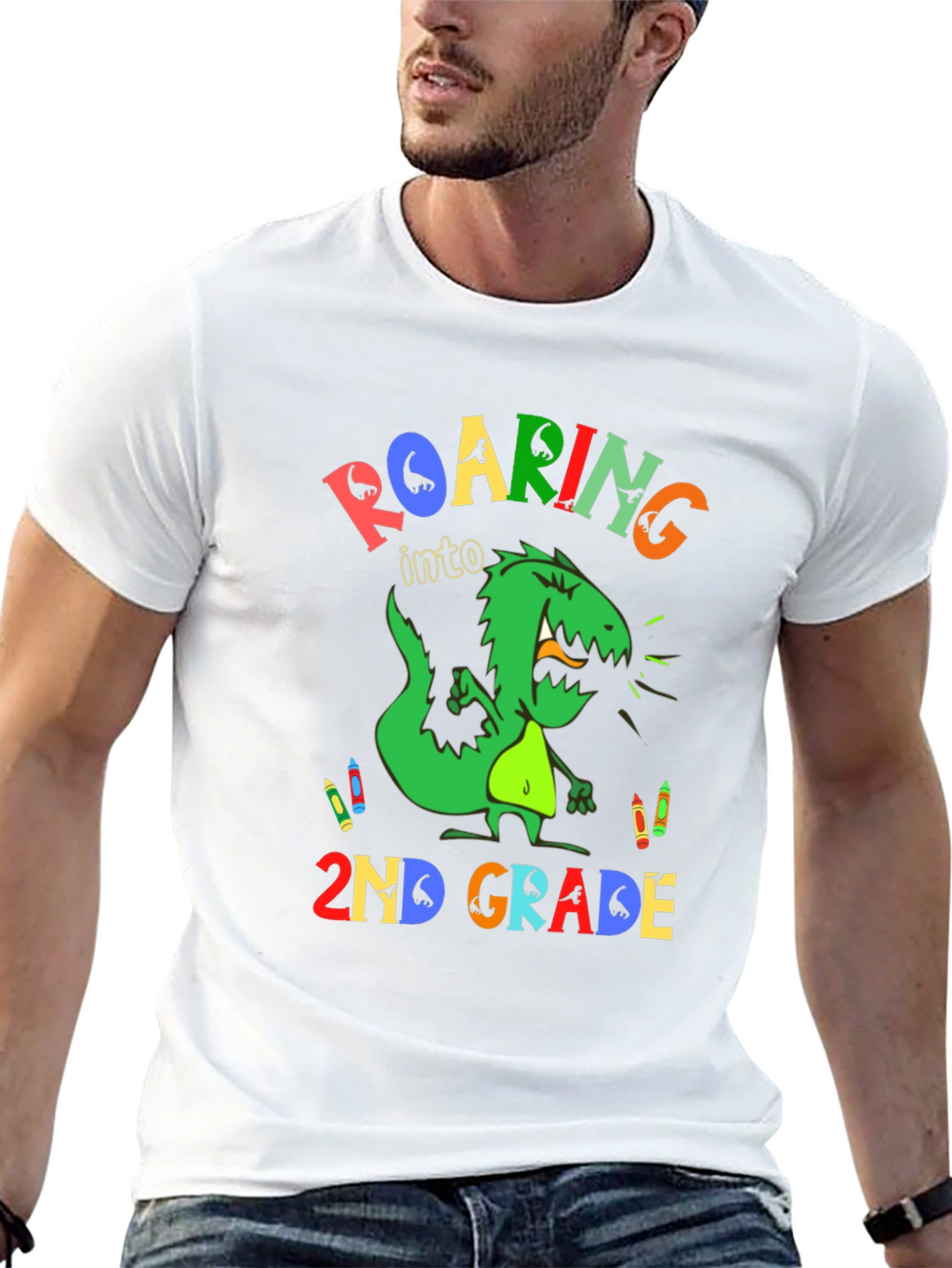 Roaring Into 2nd Grade T-Shirt