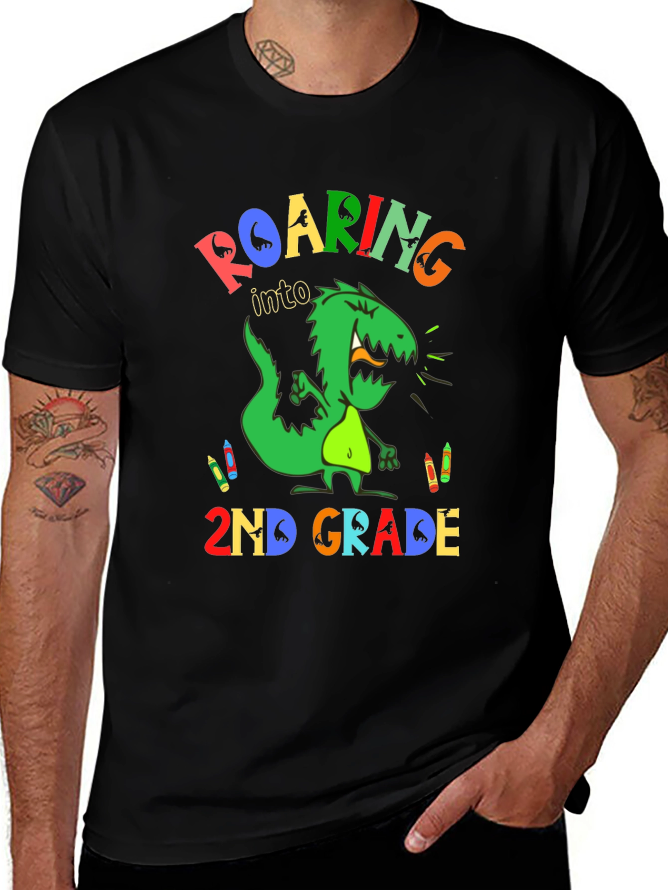 Roaring Into 2nd Grade T-Shirt