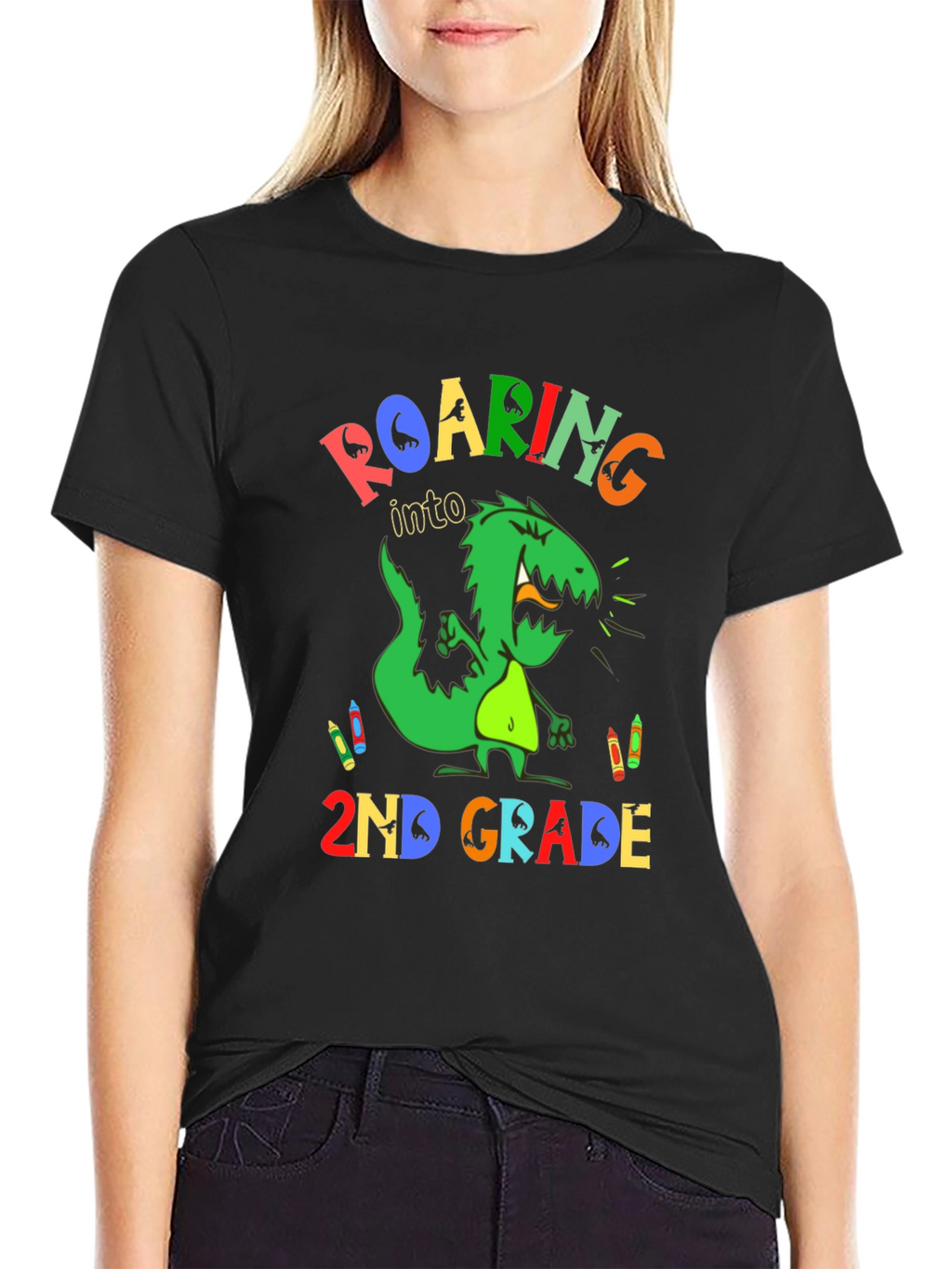 Roaring Into 2nd Grade T-Shirt