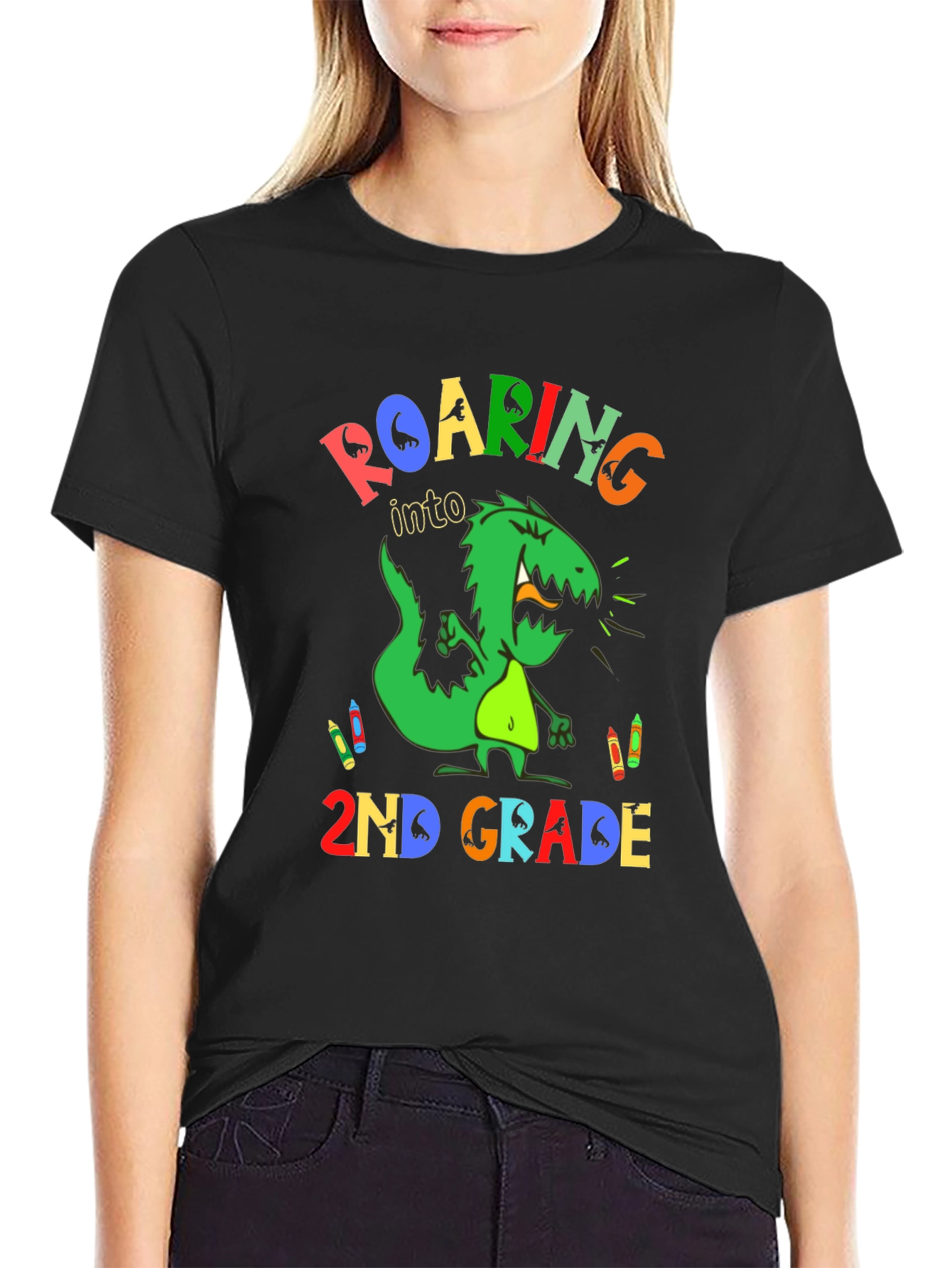 Roaring Into 2nd Grade T-Shirt