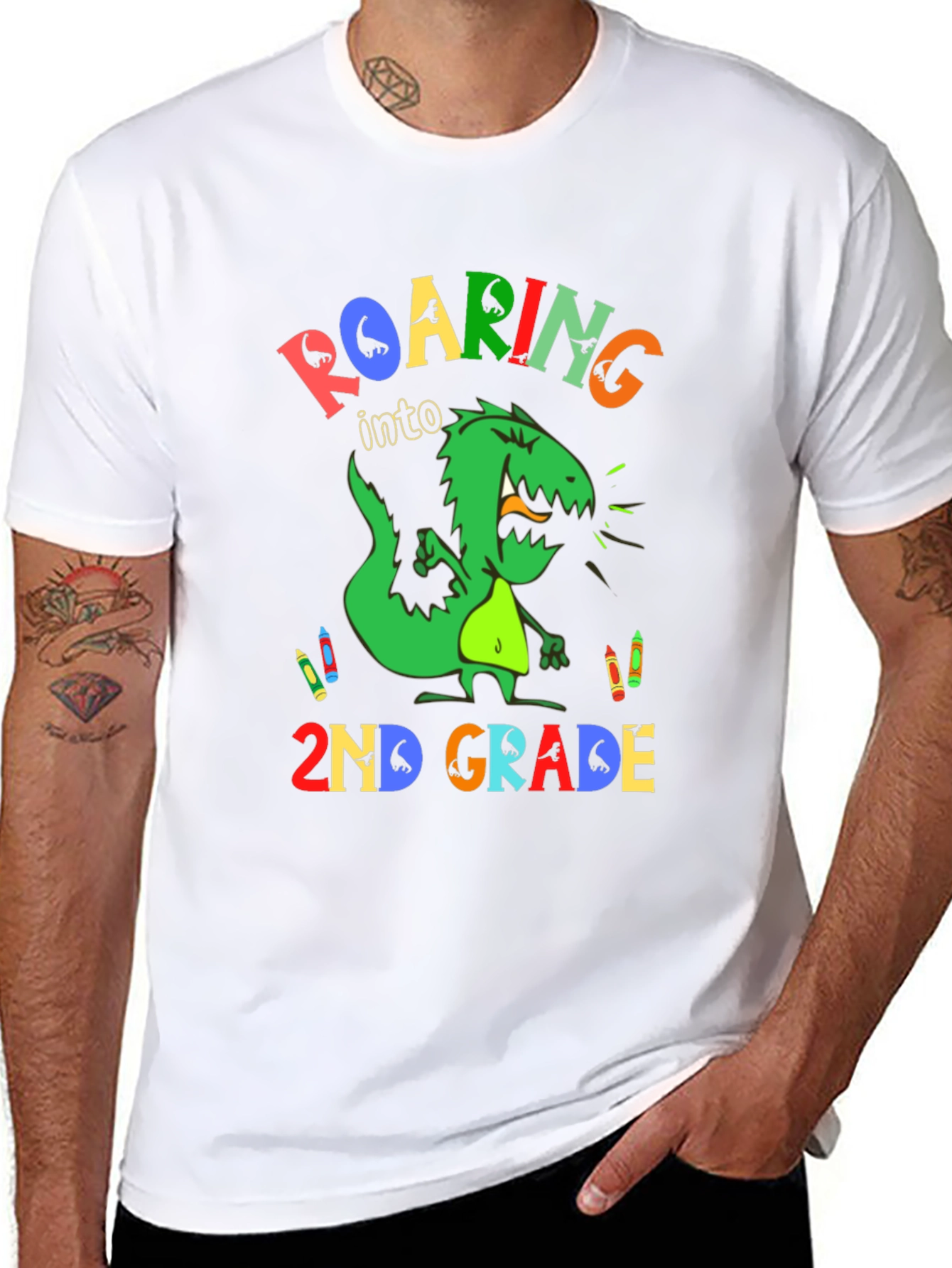 Roaring Into 2nd Grade T-Shirt