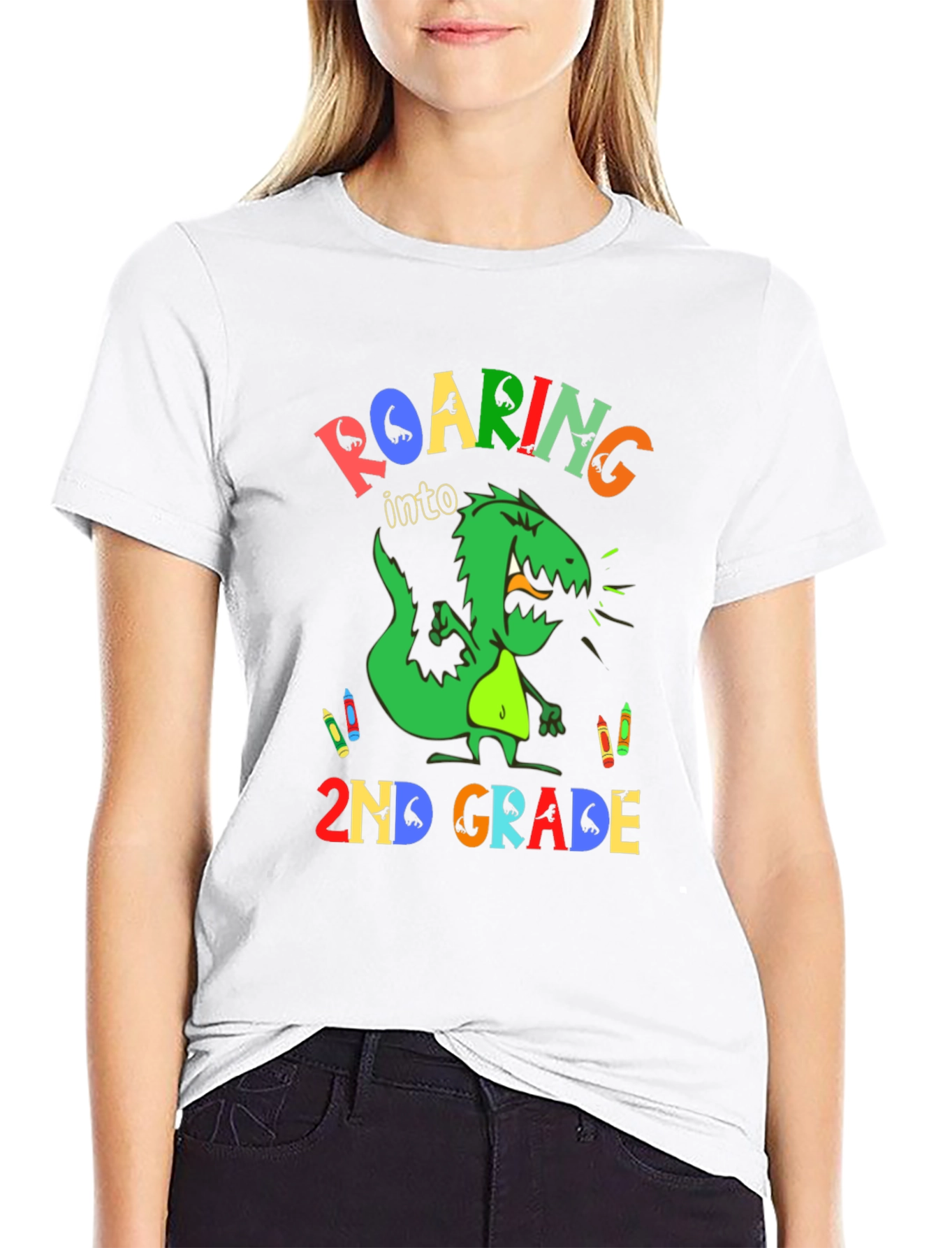 Roaring Into 2nd Grade T-Shirt