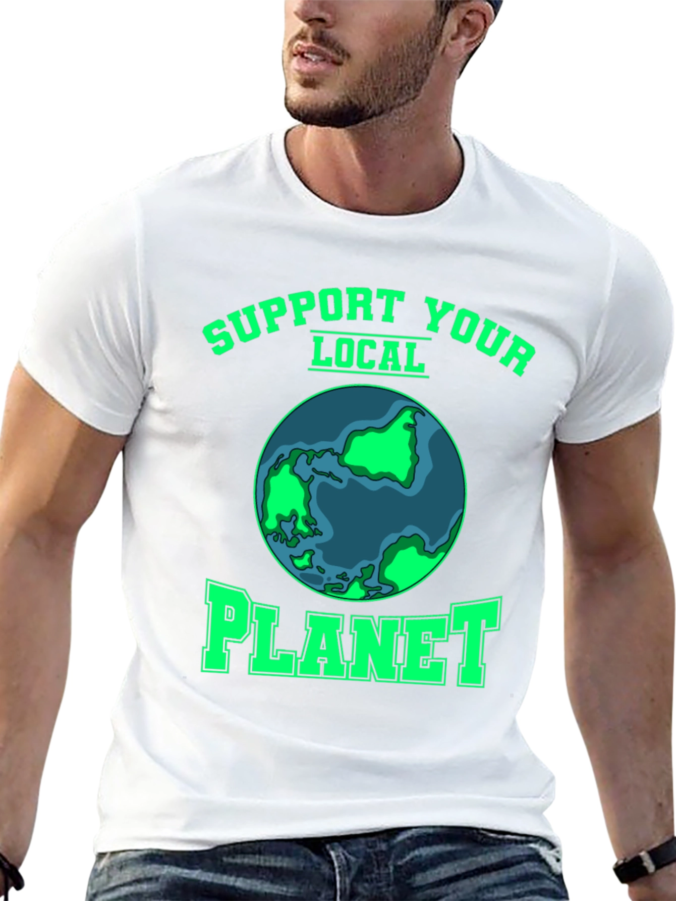 Support Your Local Planet T-Shirt