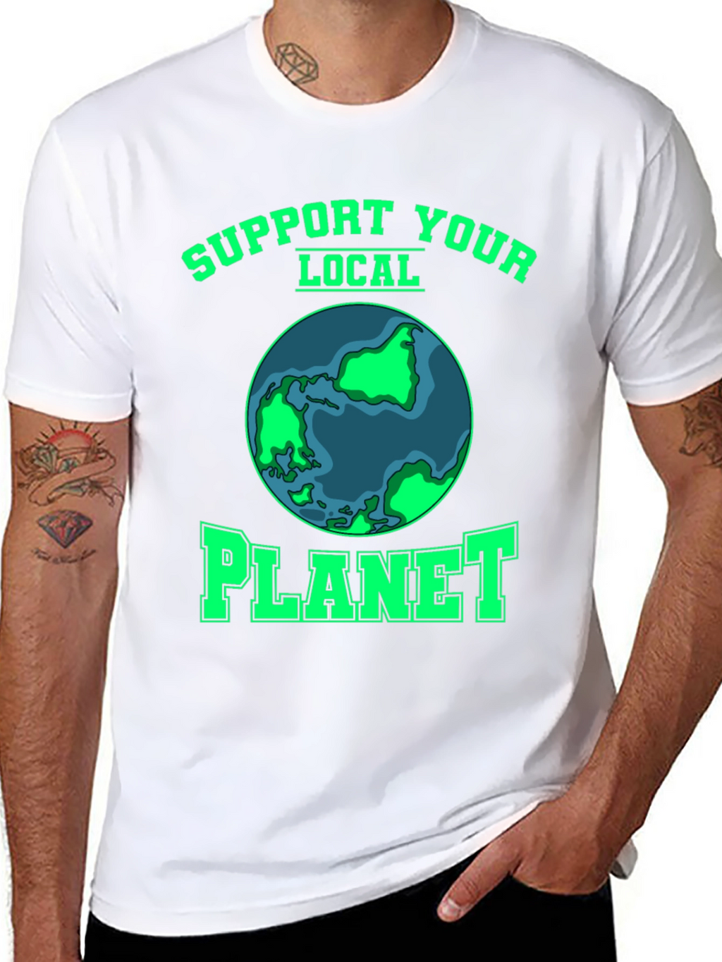 Support Your Local Planet T-Shirt