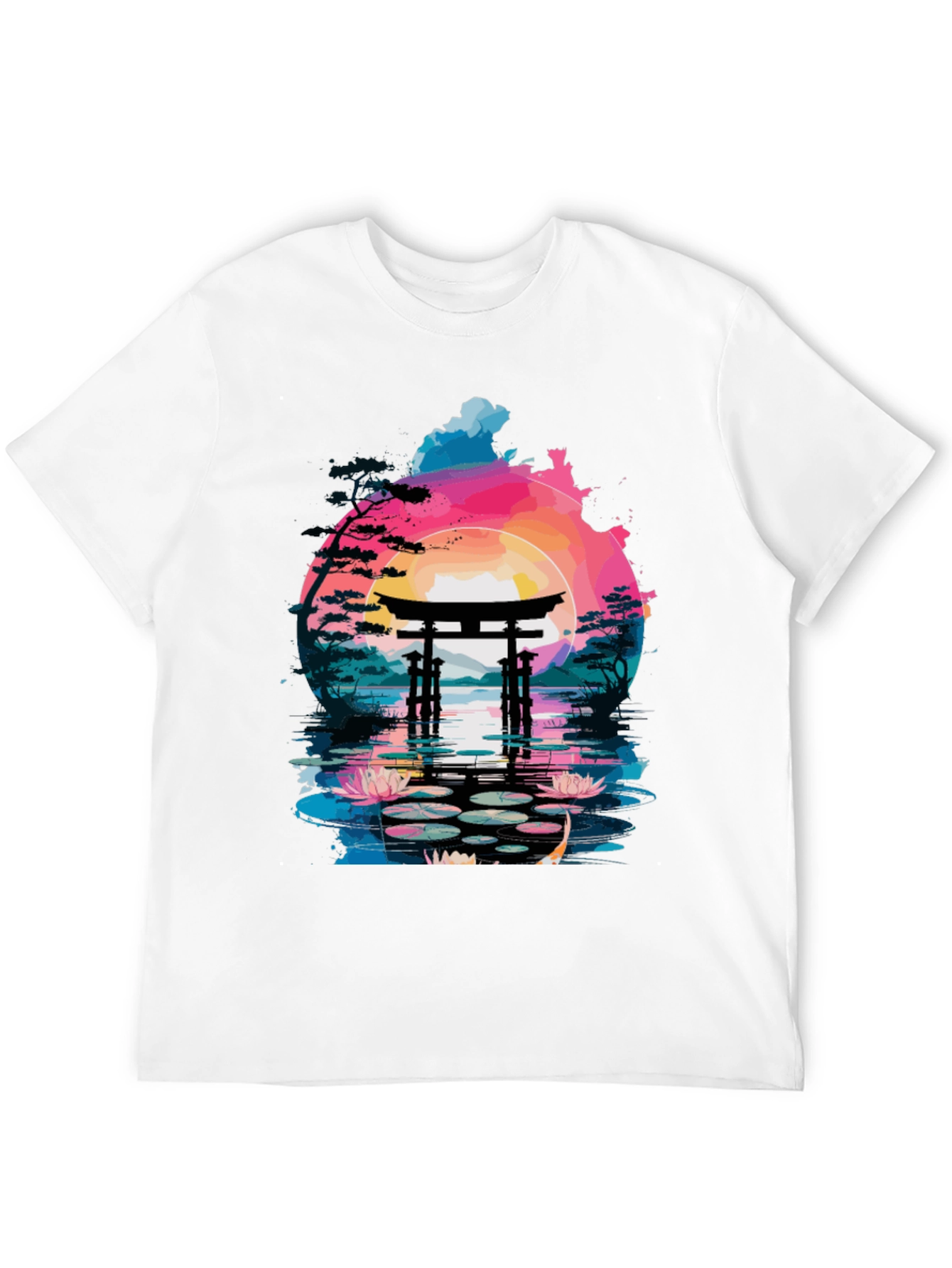 Japanese Torii Gate T-Shirt - Artistic Design